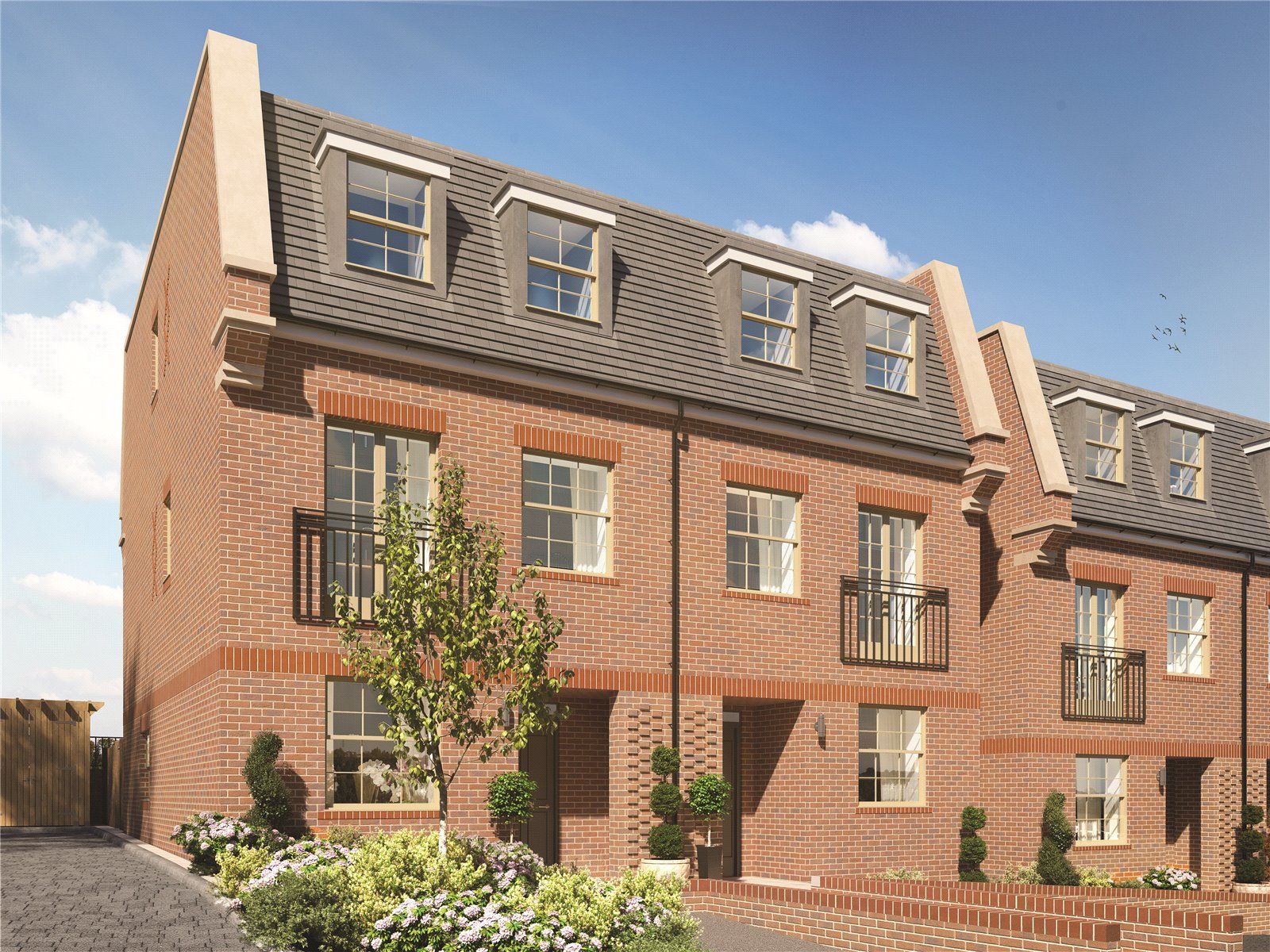 New home, 4 bed semidetached house for sale in Lightfield Townhouses