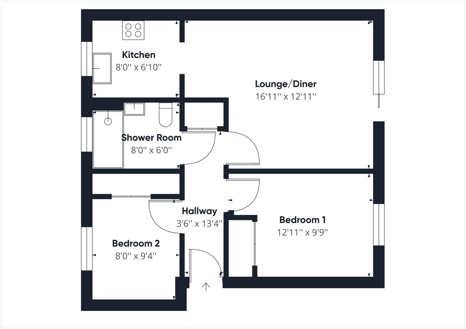 2 bed flat for sale in Spring Gardens, Narberth SA67 Zoopla