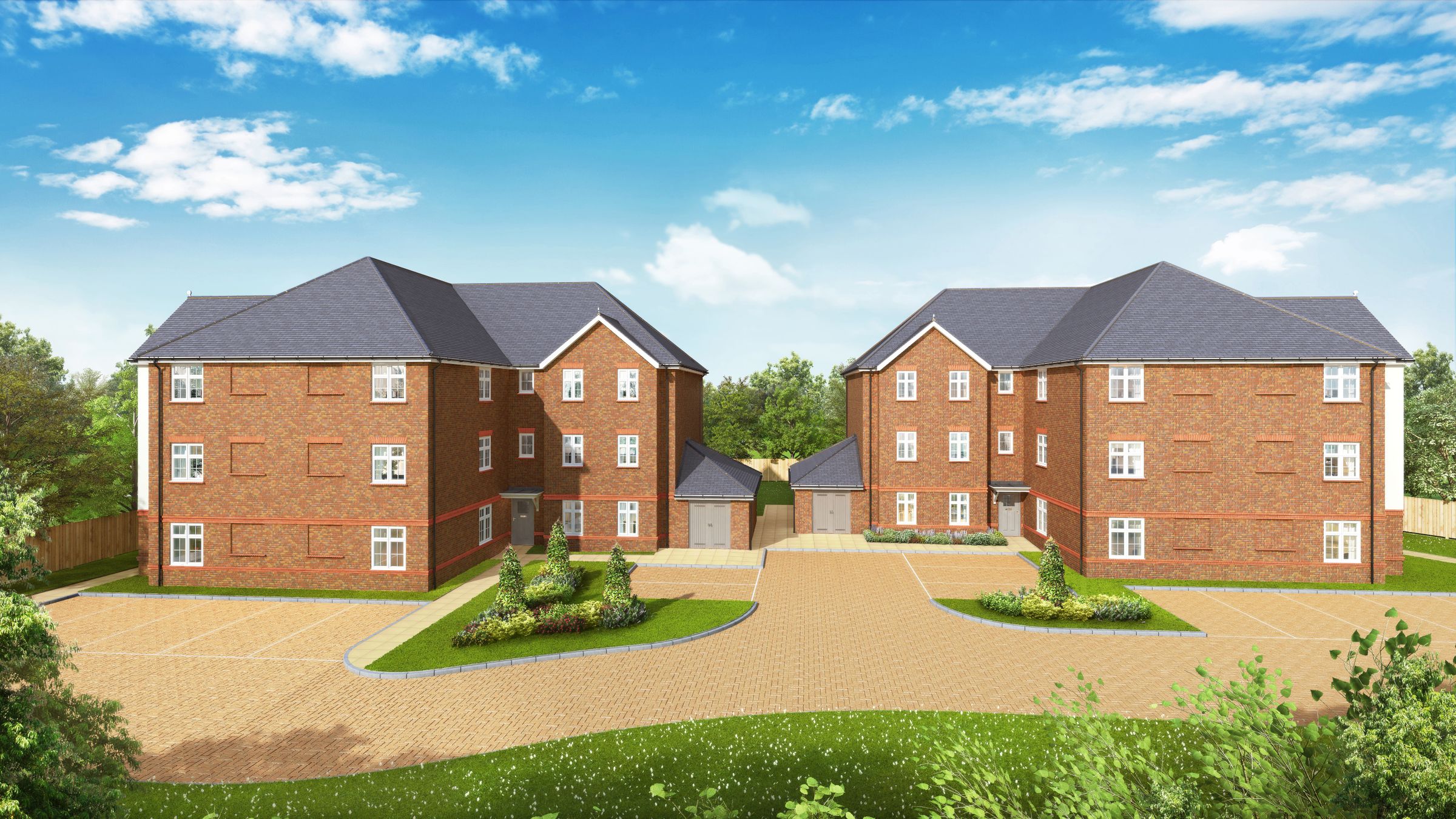 New home, 2 bed flat for sale in "Sutton House Type 4" at Sutton Road