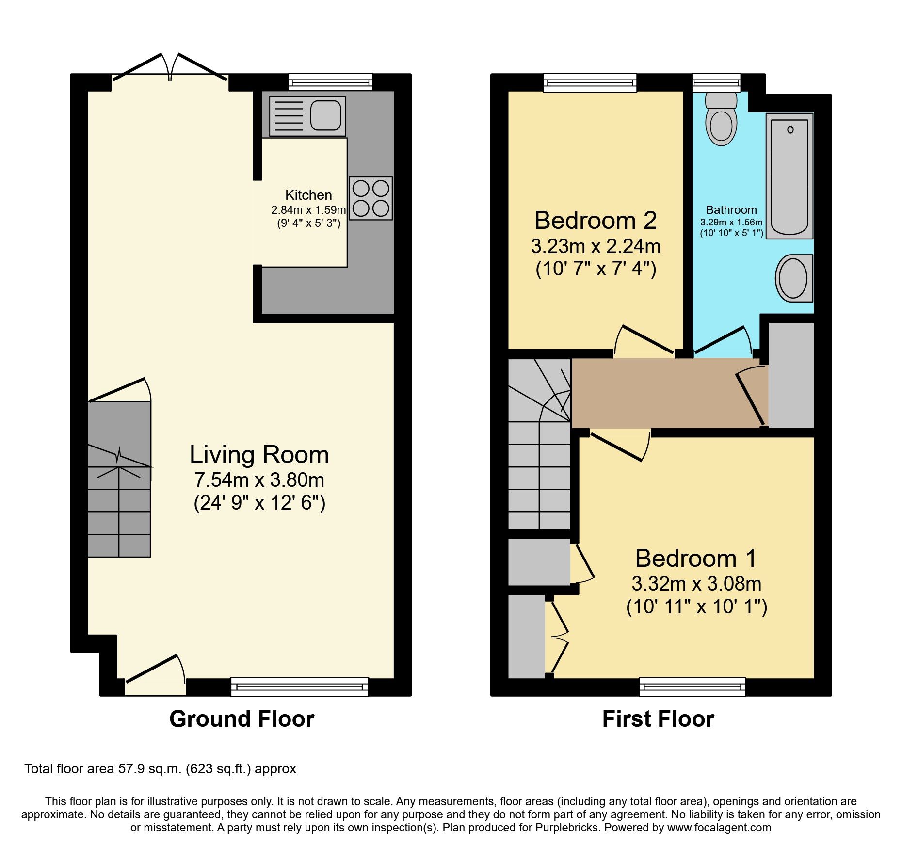 2 bed terraced house for sale in Morell Close, EN5 Zoopla