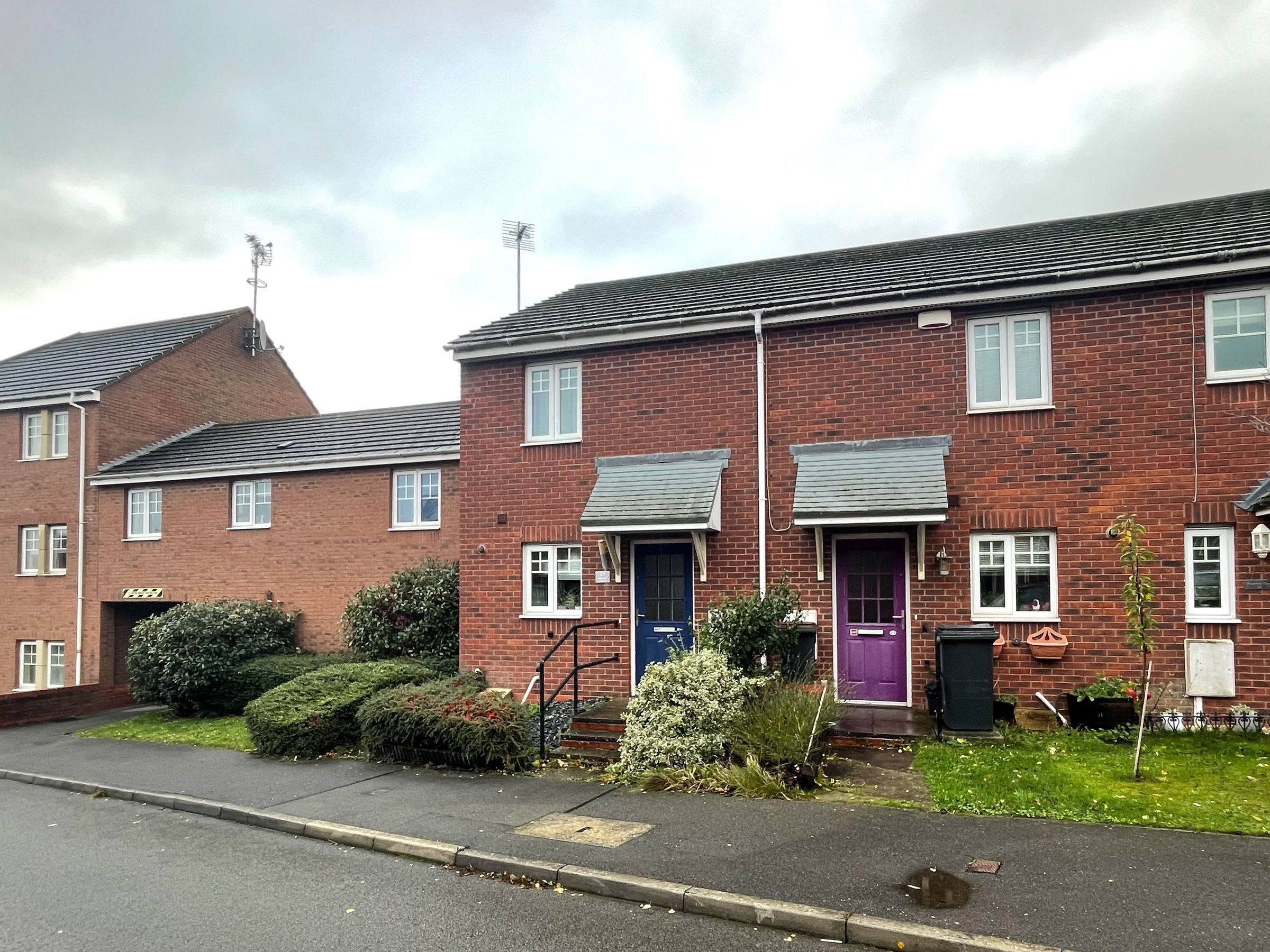 2 bed end terrace house for sale in Weavers Close, Whitwick, Coalville