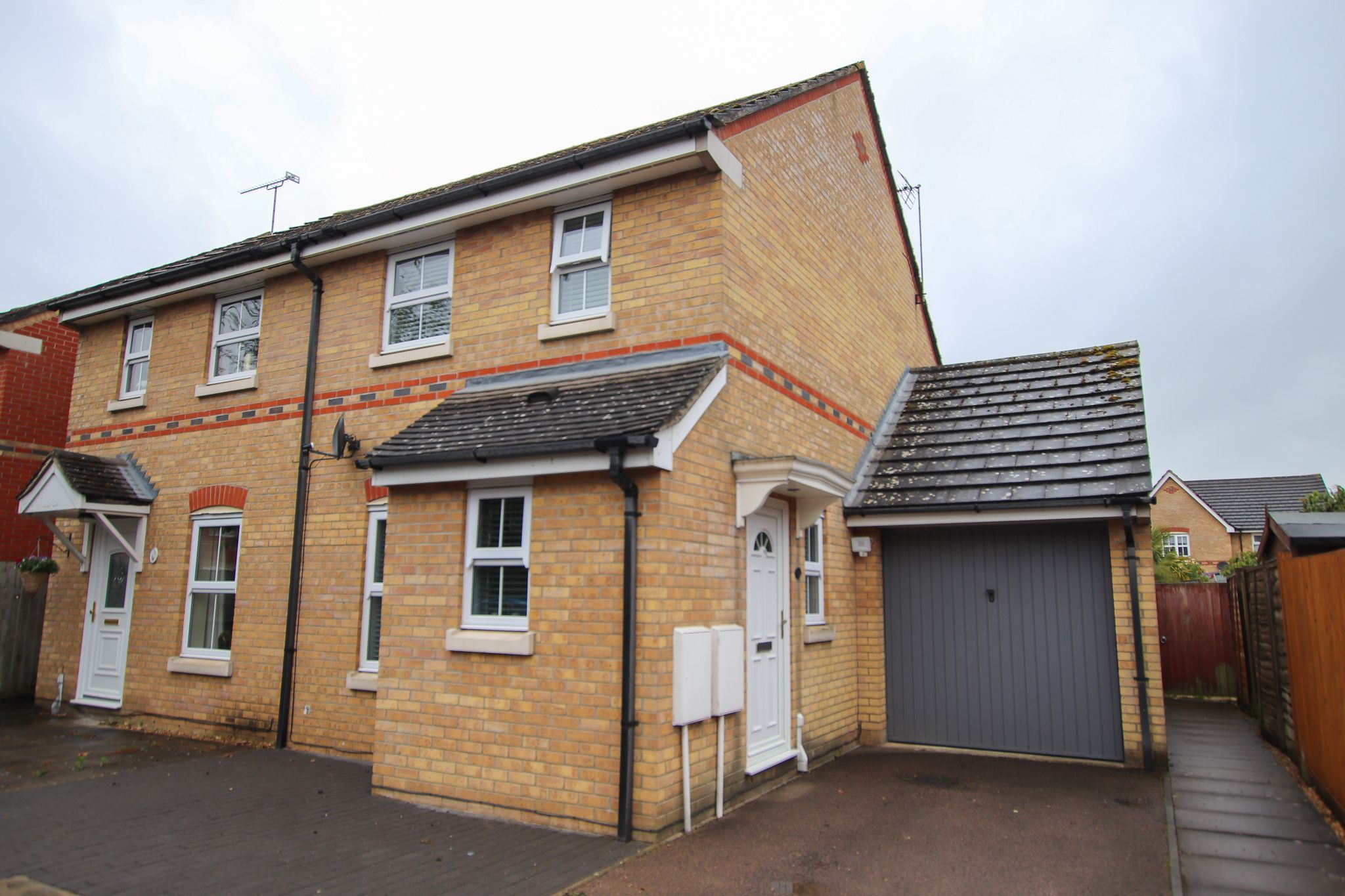 2 bed semidetached house to rent in The Cains, Taverham, Norwich NR8