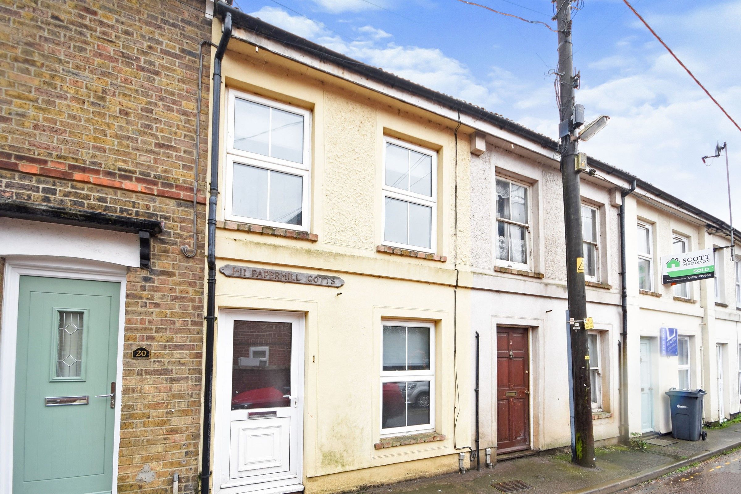 2 bed terraced house to rent in Papermill Cottages, Chapel Street
