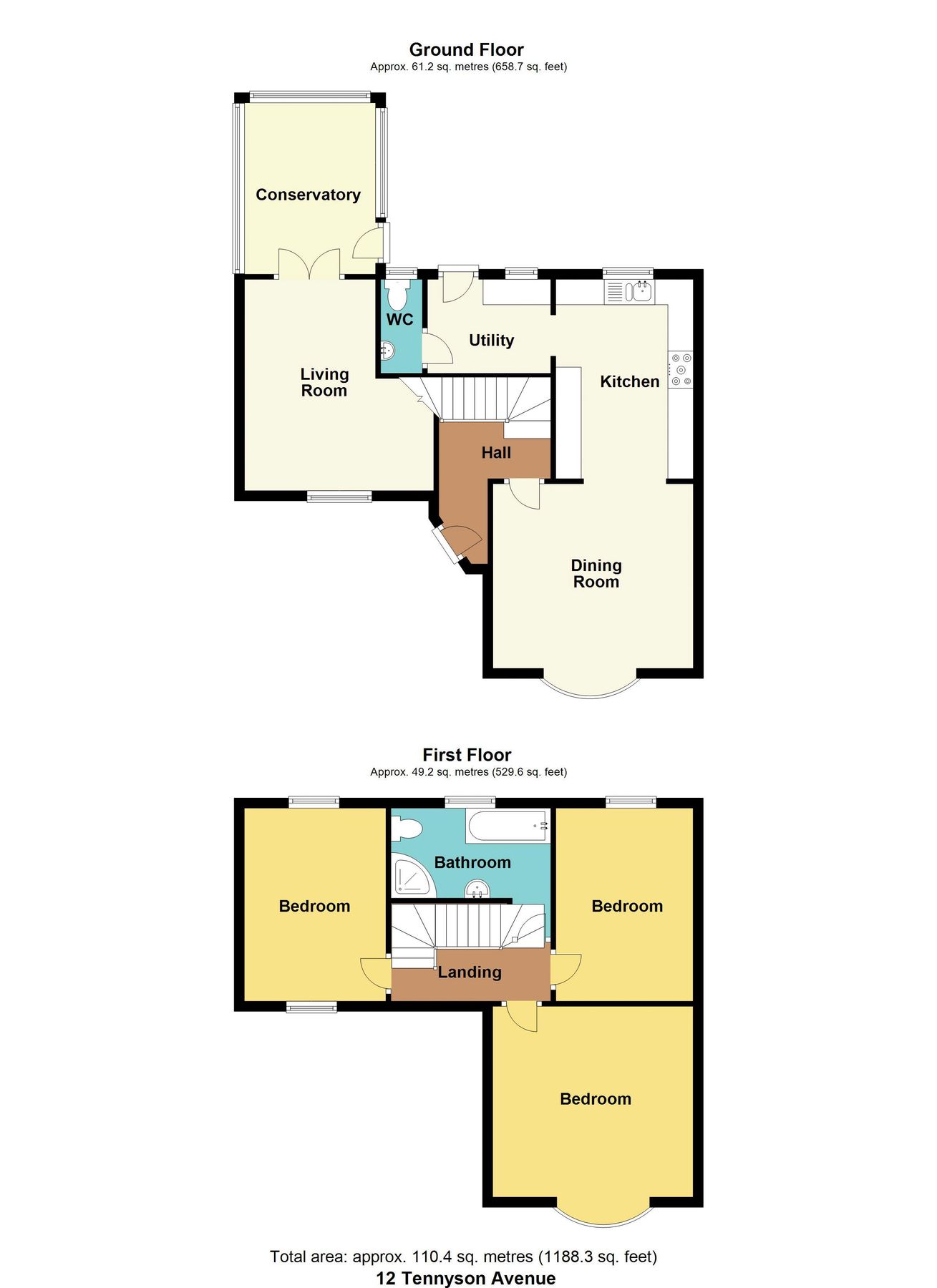 3 bed semidetached house for sale in Tennyson Avenue, Llanwern