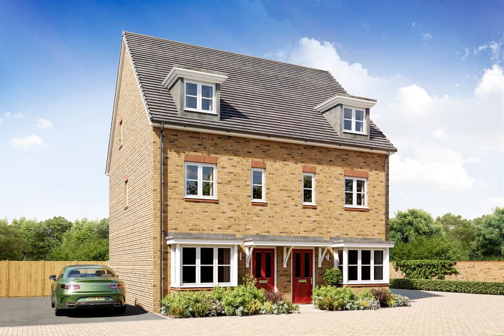 New home, 3 bed property for sale in "The Morden" at Norwich Road