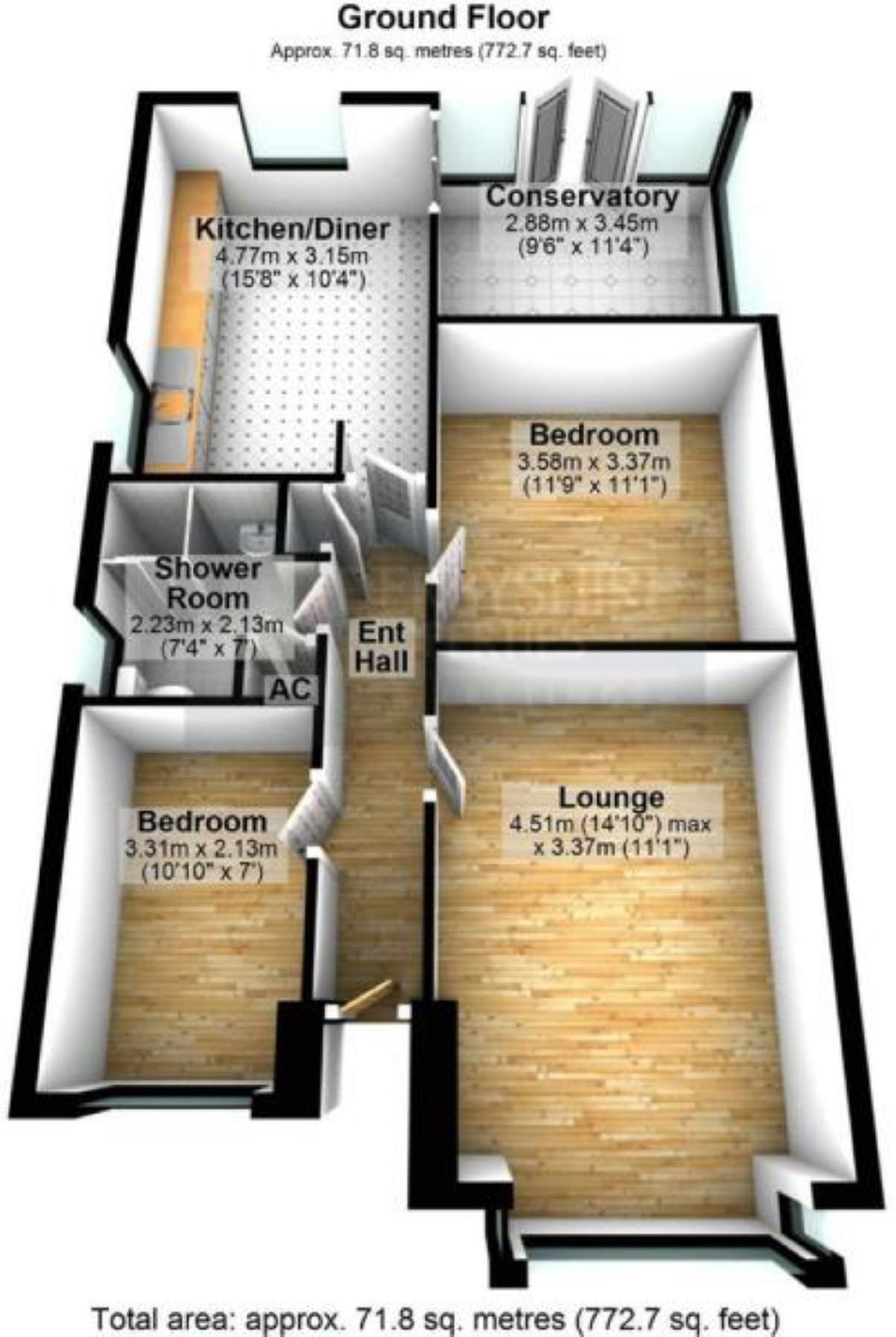 2 bed detached bungalow for sale in Lilac Grove, Broadmeadows, South Normanton DE55 Zoopla