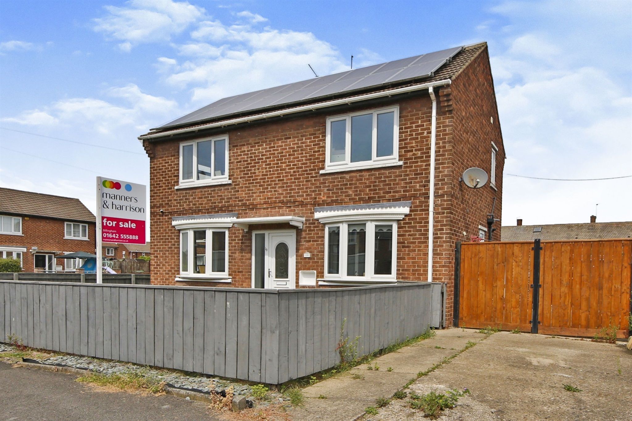 3 bed semidetached house for sale in Sledwick Road, Billingham TS23