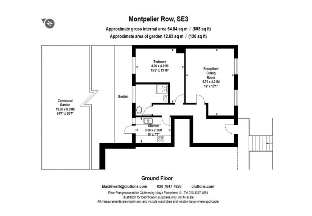 1 bed flat to rent in Montpelier Row, Blackheath SE3 Zoopla
