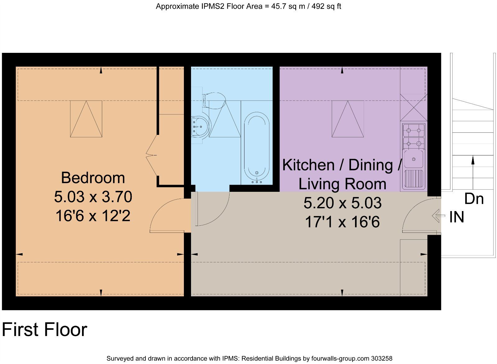 1 bed flat to rent in Twyford Road, Binfield, Bracknell, Berkshire RG42