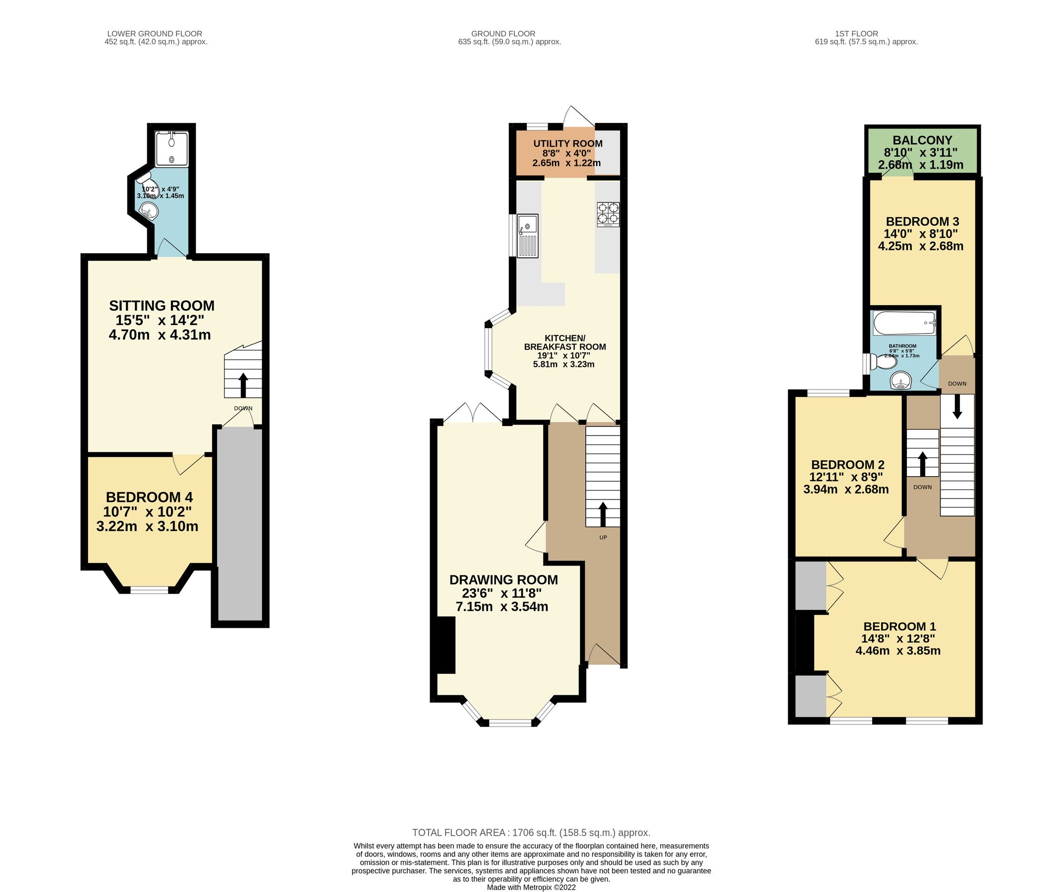 4 bed terraced house for sale in Albany Road, Windsor SL4 Zoopla