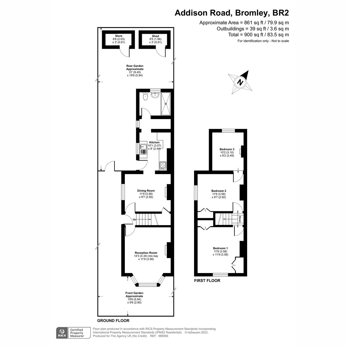 3 bed semidetached house for sale in Addison Road, Bromley BR2 Zoopla