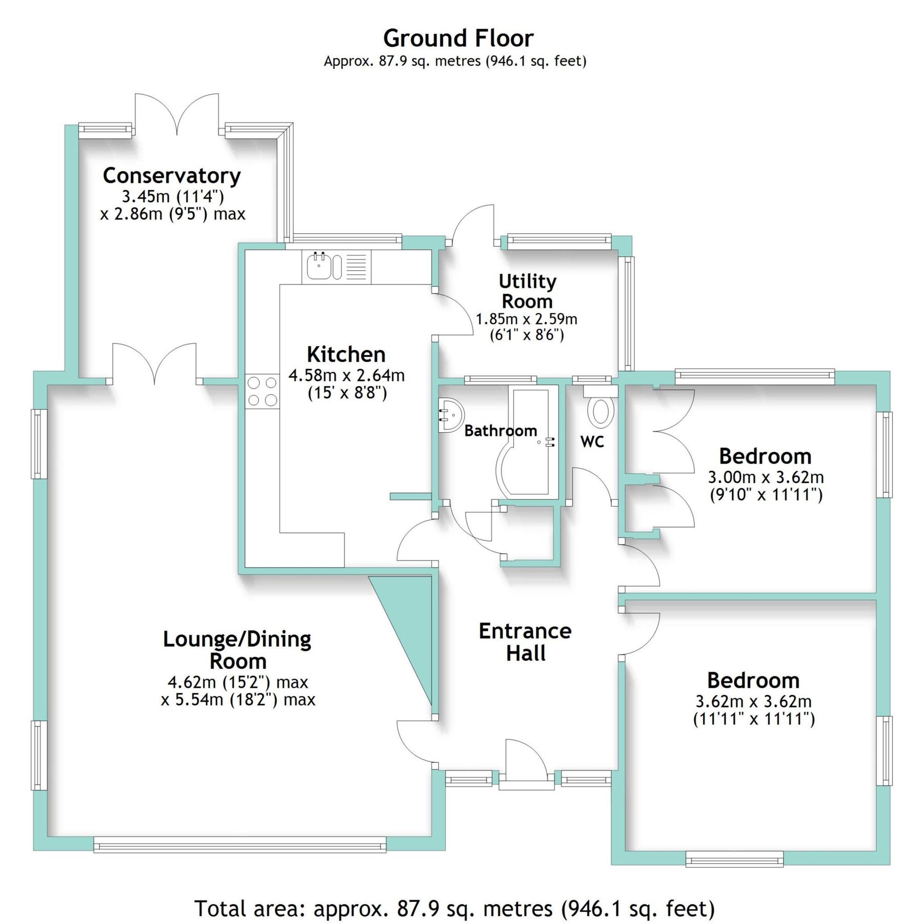2 bed detached bungalow for sale in Singleton Crescent, Ferring BN12