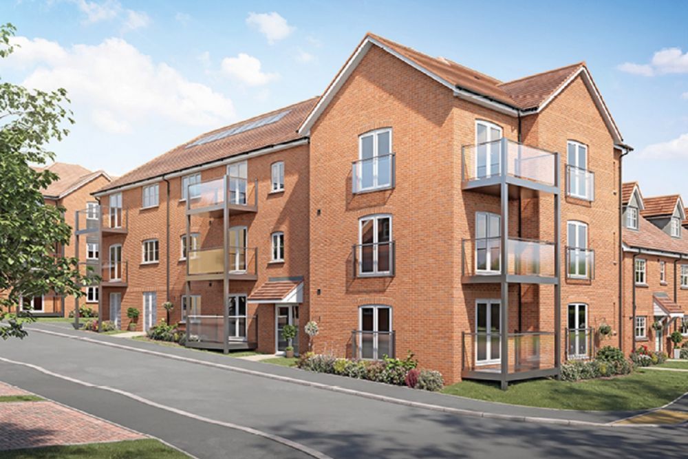 New home, 1 bed flat for sale in "Sandford House " at Woodside Park