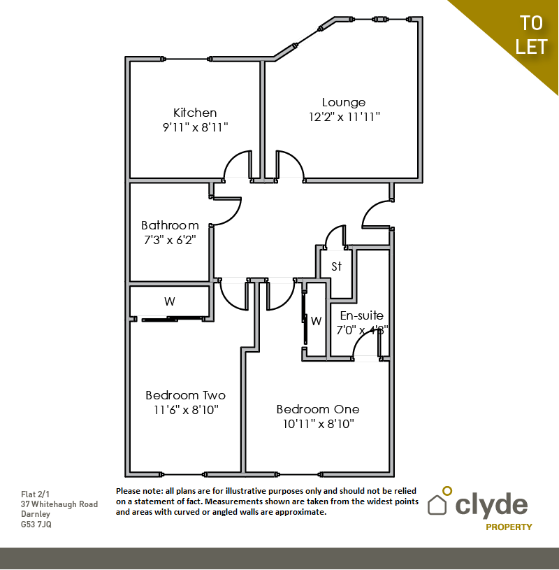 2 bed flat to rent in Whitehaugh Road, Darnley, Glasgow G53 Zoopla