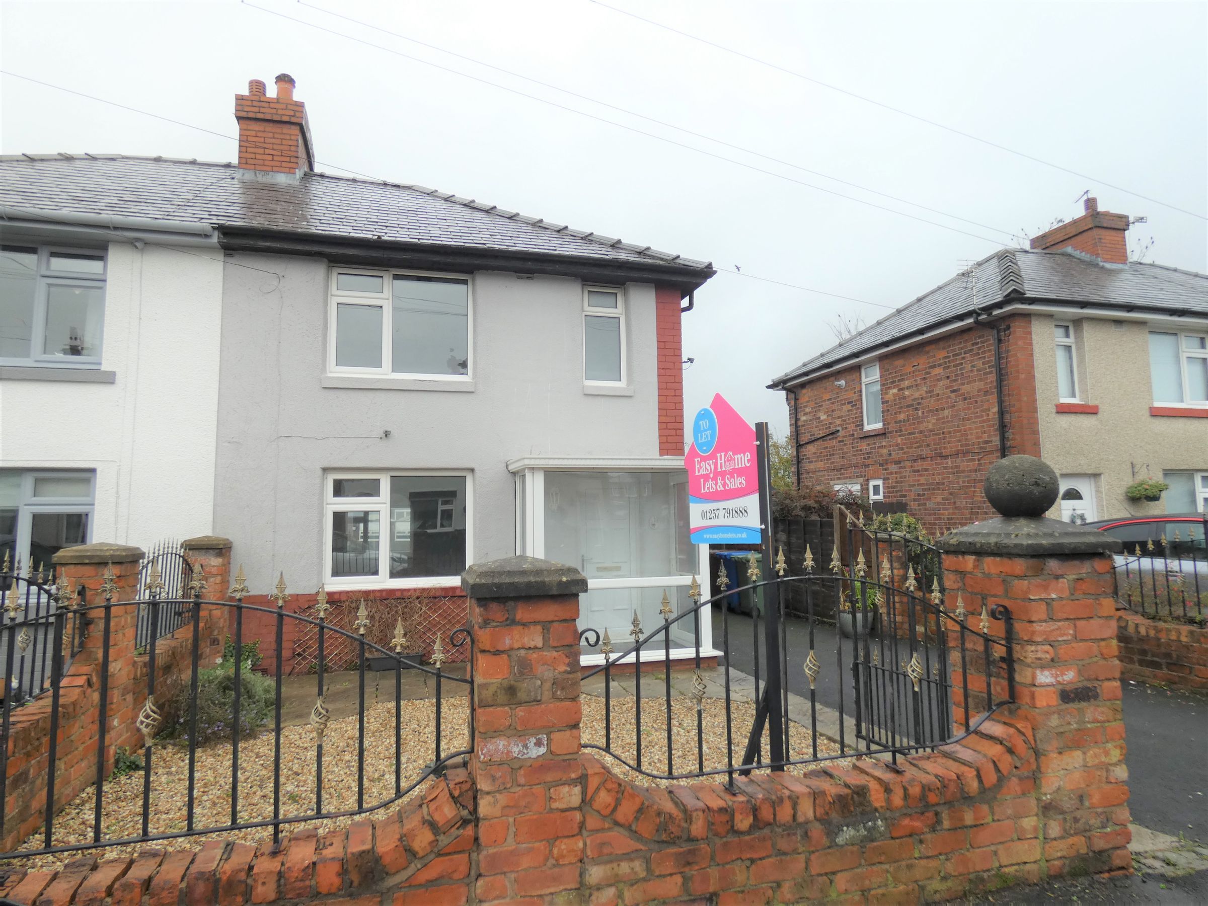 2 bed semidetached house to rent in Greenwood Road, Standish, Wigan