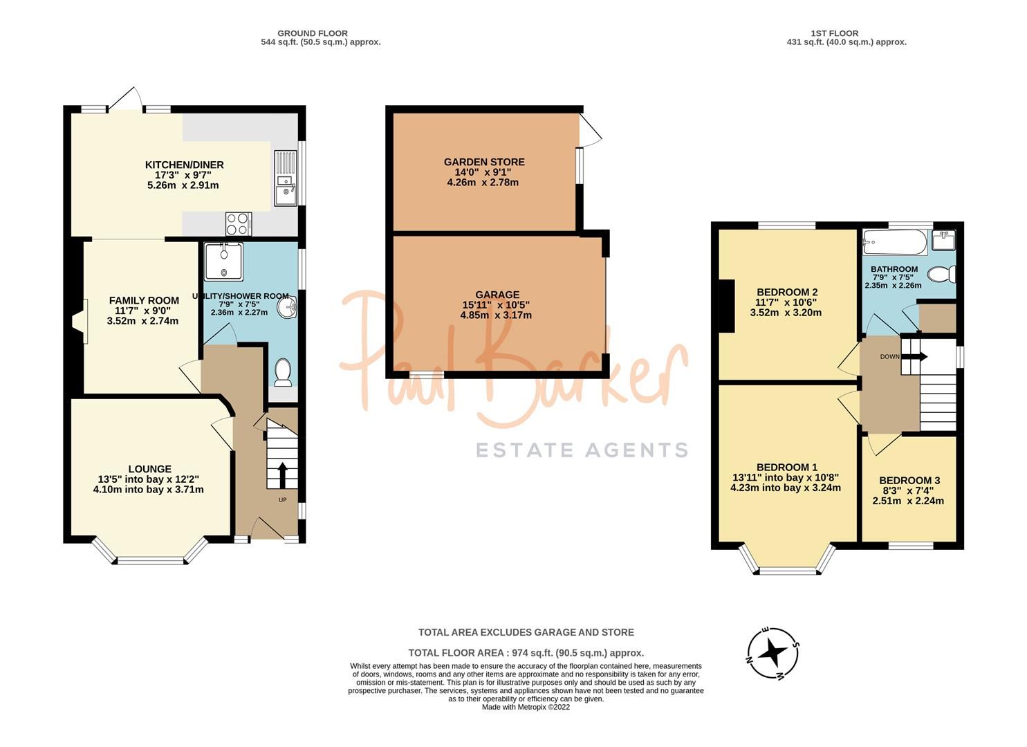 3 bed semidetached house for sale in Maxwell Road, St.Albans AL1 Zoopla