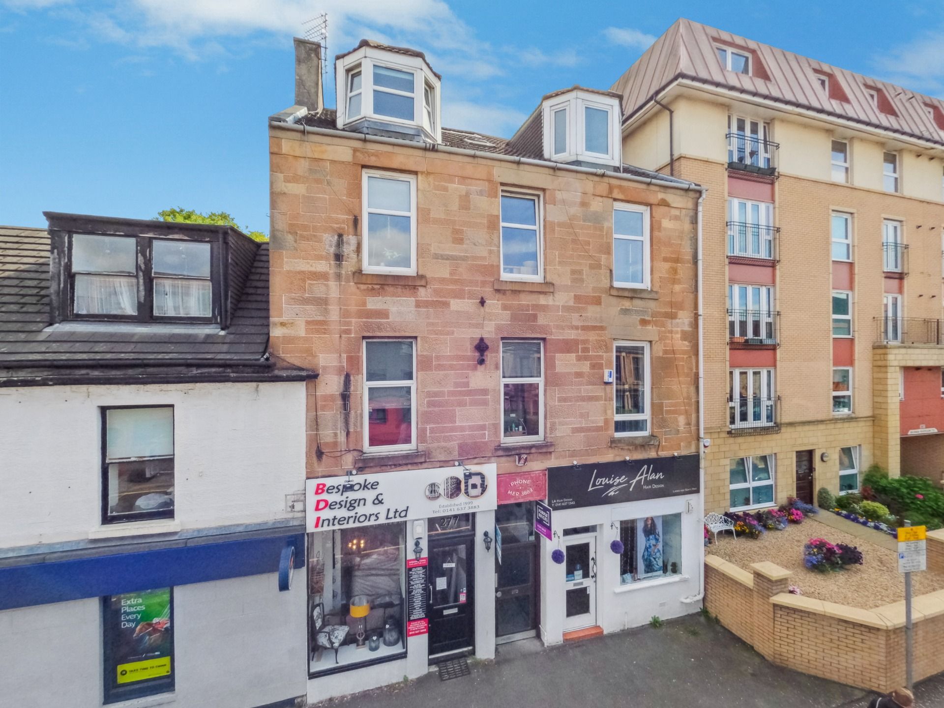 3 bed flat for sale in Clarkston Road, Flat 2/2, Muirend, Glasgow G44