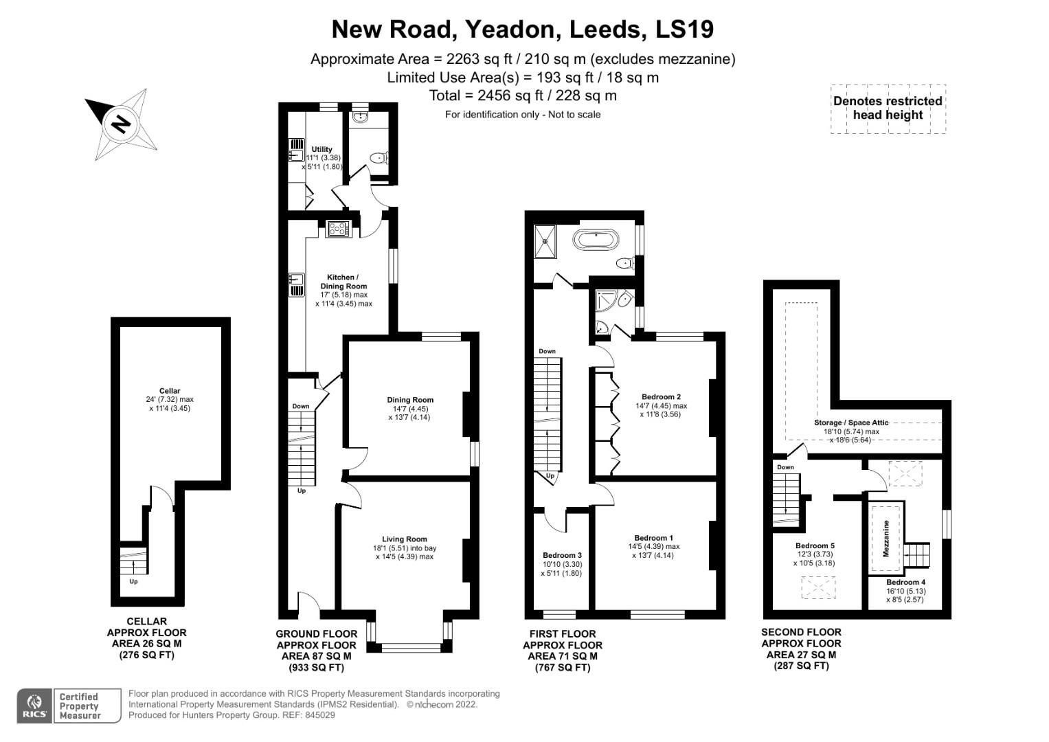 4 bed semidetached house for sale in New Road, Yeadon, Leeds LS19 Zoopla