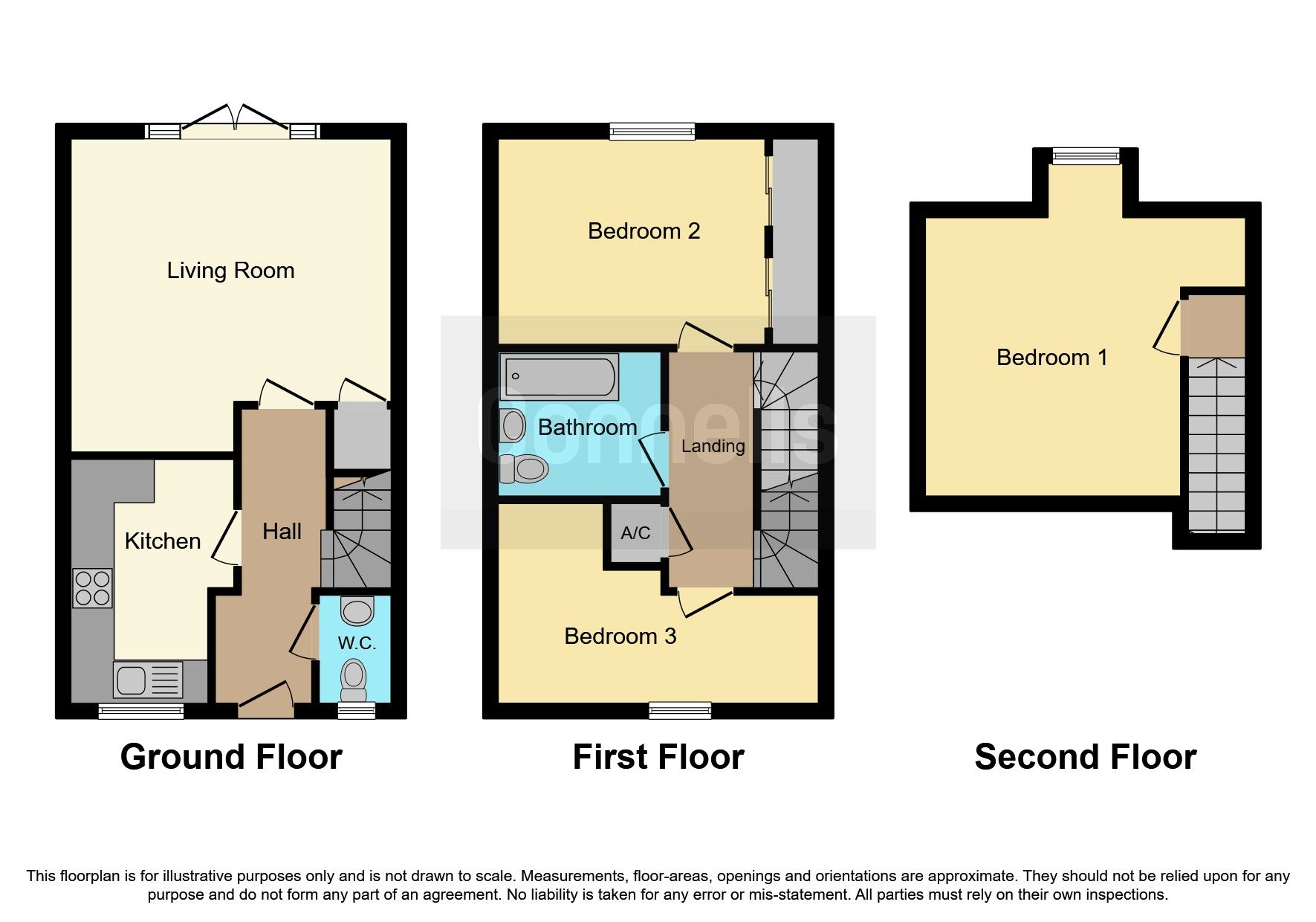 3 bed town house for sale in Gilbert Scott Gardens, Gawcott, Buckingham