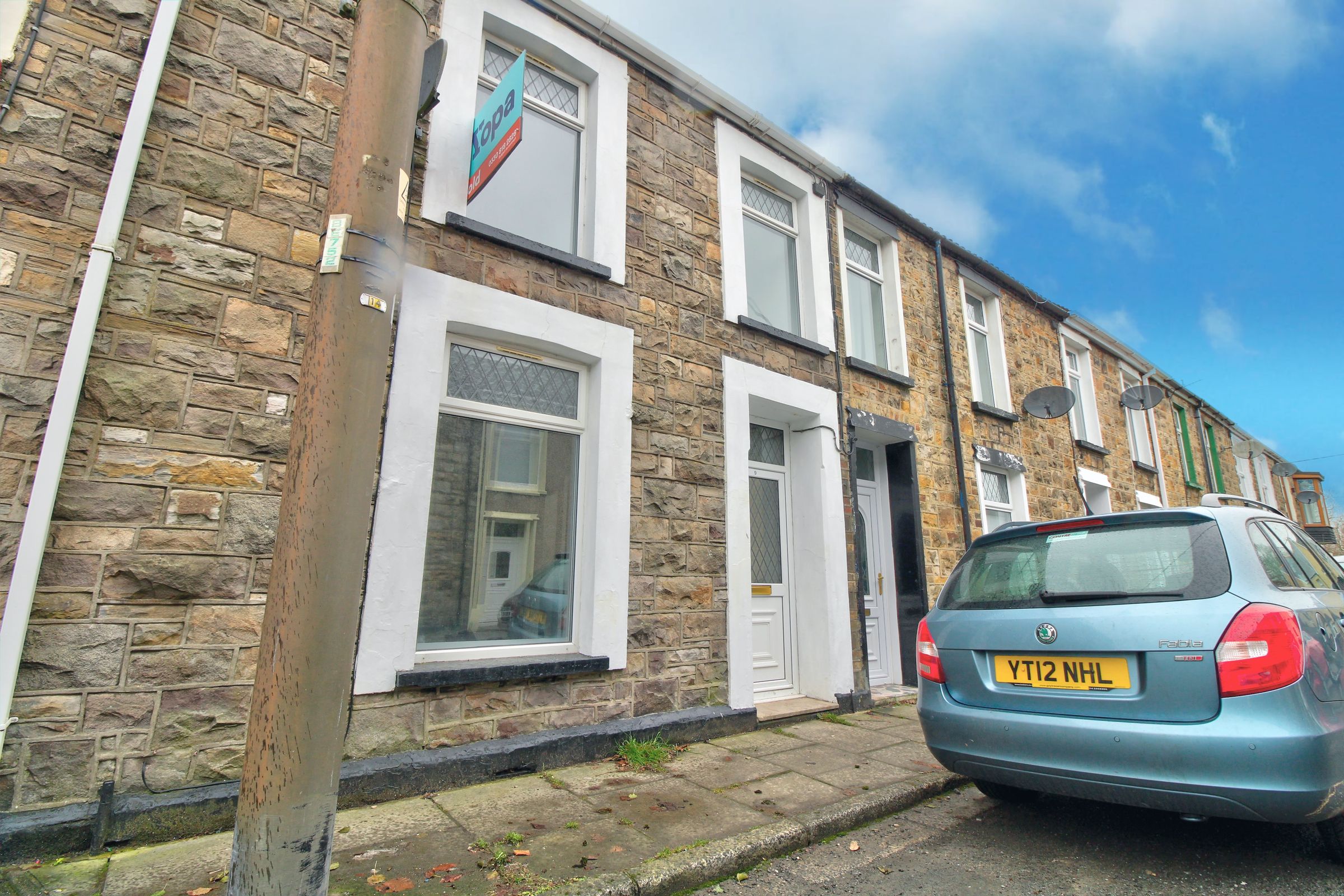 3 bed terraced house for sale in Alexandra Place, Sirhowy, Tredegar