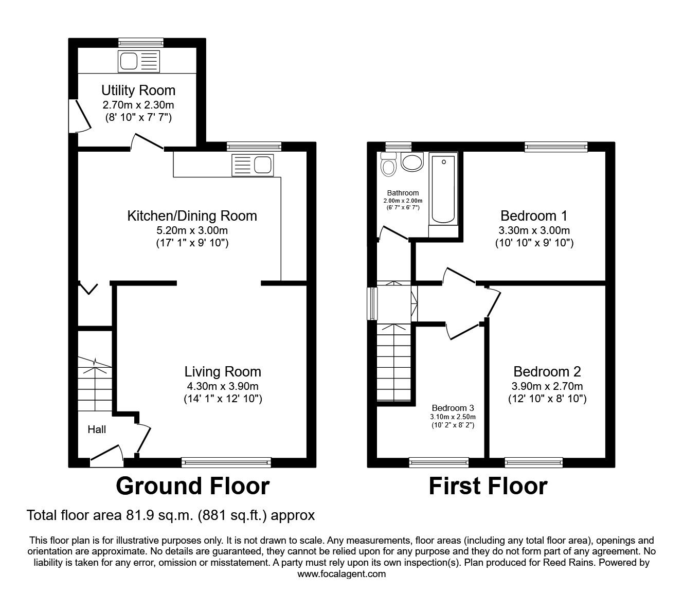 3 bed semidetached house for sale in Forest Road, Sutton Manor, St