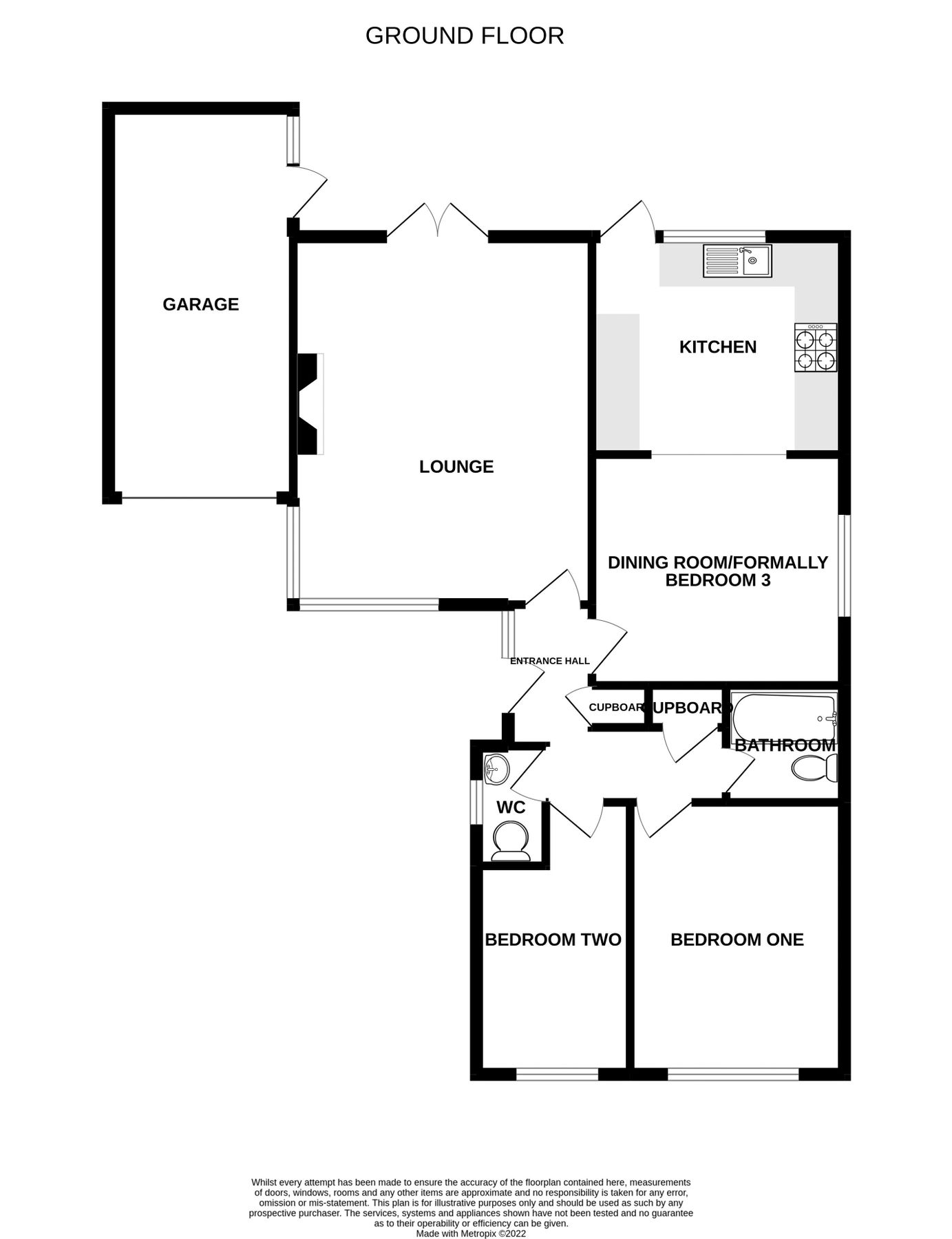 2 bed detached bungalow for sale in Greenfield Crescent, Waterlooville