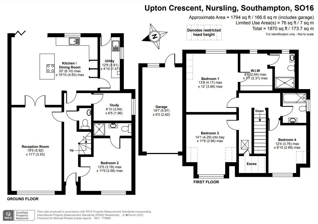 4 bed detached house for sale in Upton Crescent, Nursling, Southampton