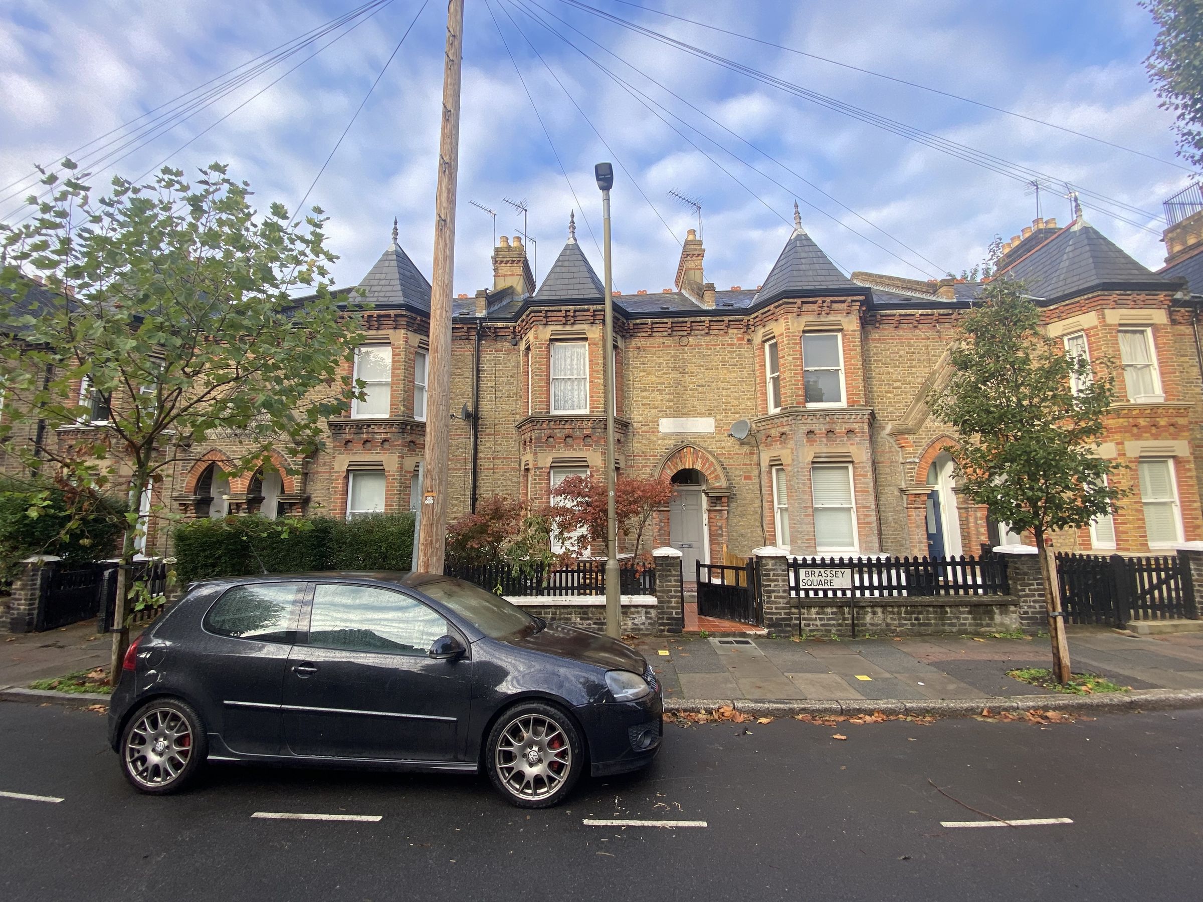 1 bed flat for sale in Upper Flat, 15 Brassey Square, Battersea, London