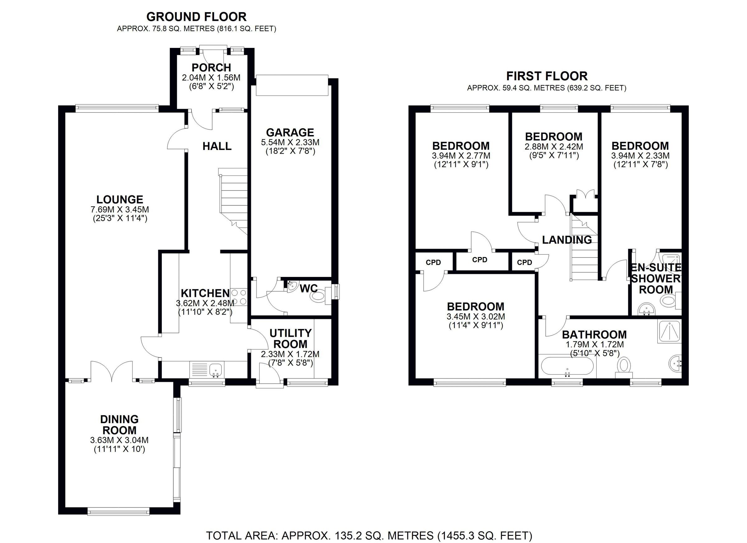 4 bed detached house for sale in Plantation Road, Hextable, Swanley BR8