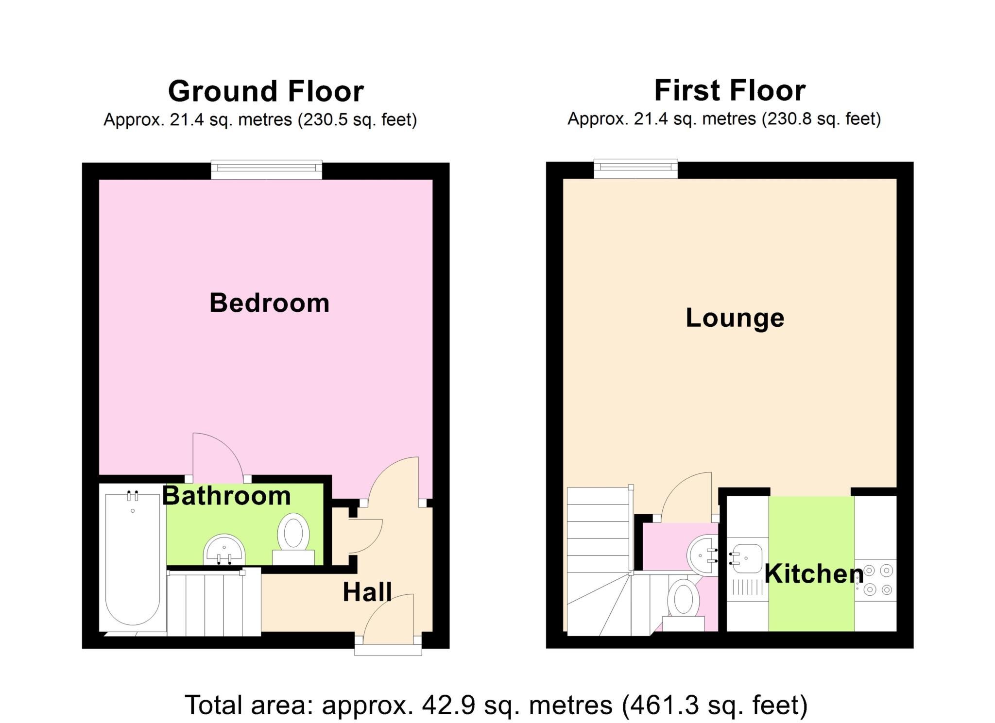 1 bed flat to rent in Southside, WestonSuperMare BS23 Zoopla