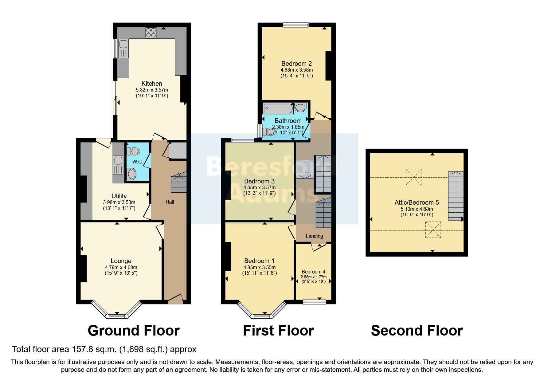 4 bed semidetached house for sale in Woodhill Road, Colwyn Bay, Conwy