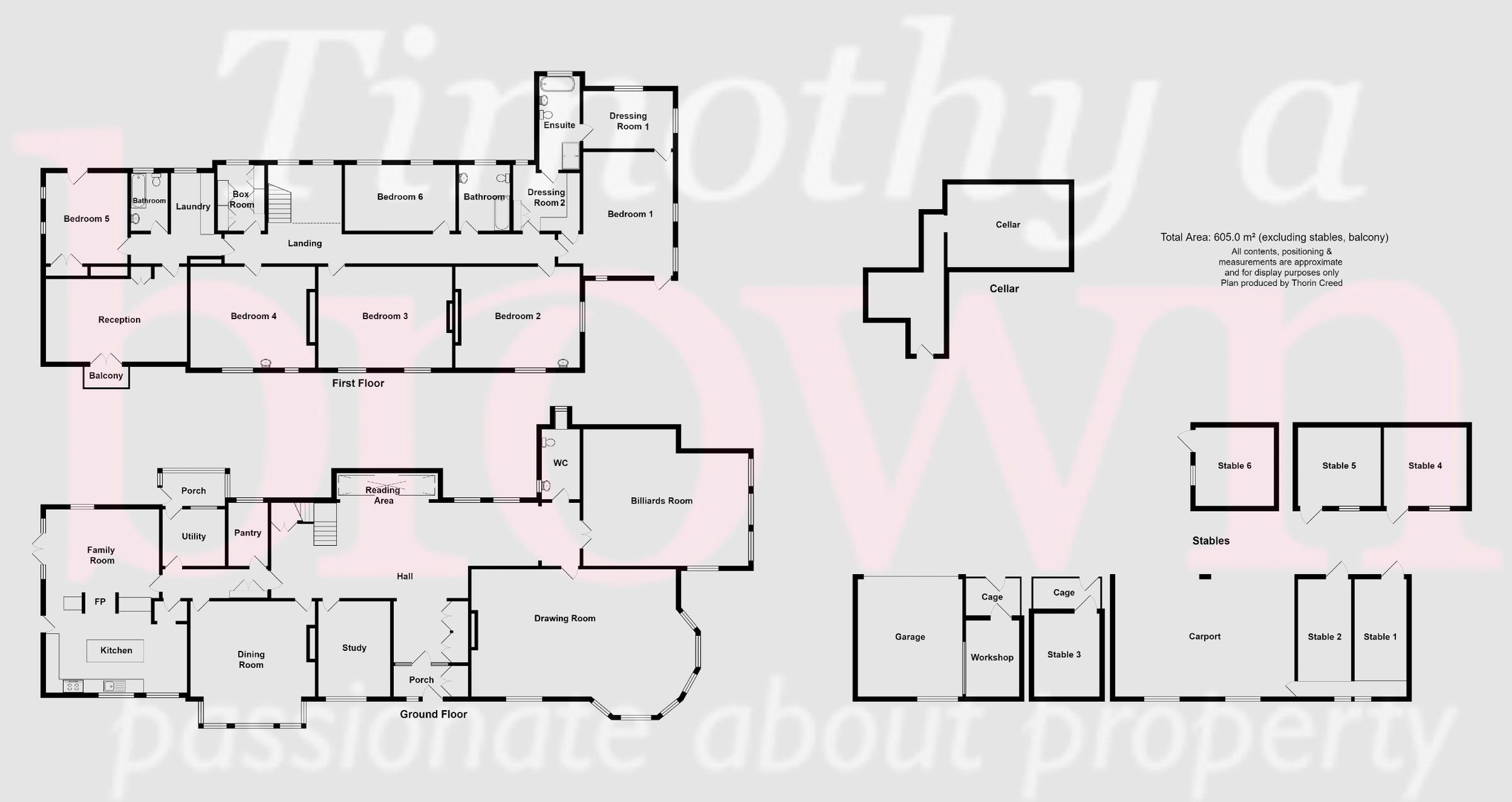 6 bed detached house for sale in Tunstall Road, Timbersbrook, Congleton