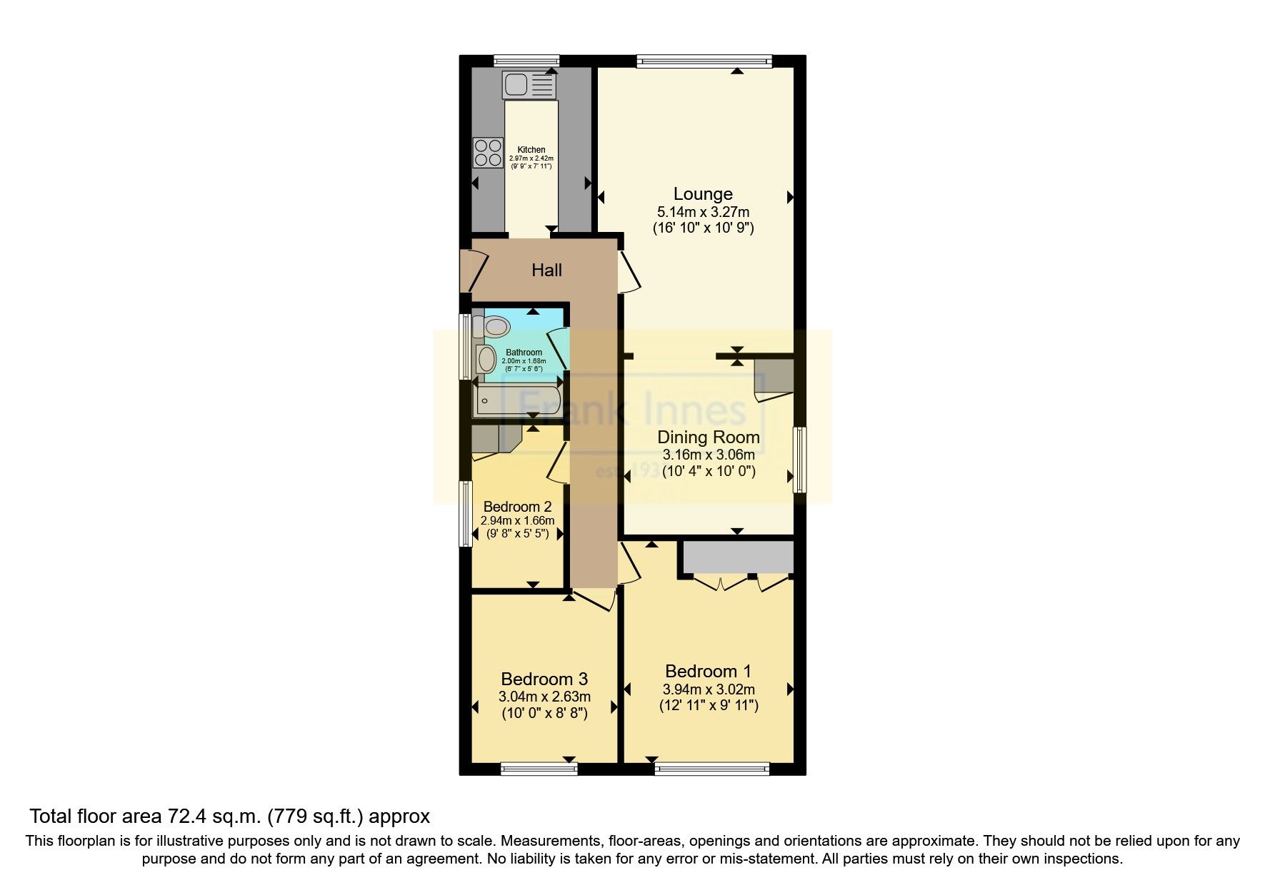 3 bed bungalow for sale in Stonebridge Lane, Warsop, Mansfield