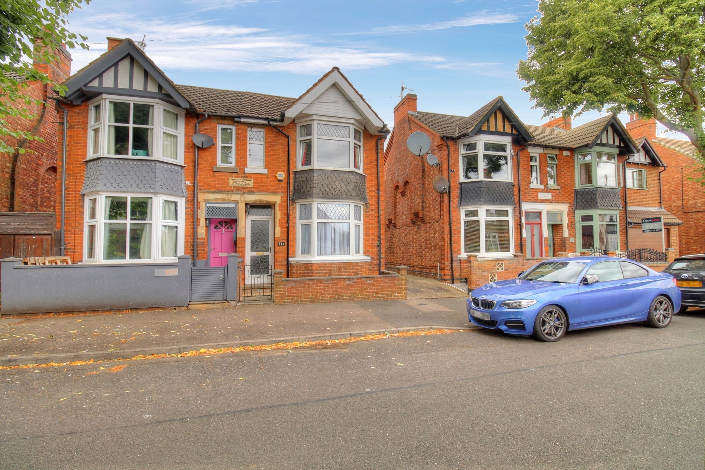 3 bed semidetached house for sale in Kingsley Avenue, Kettering NN16
