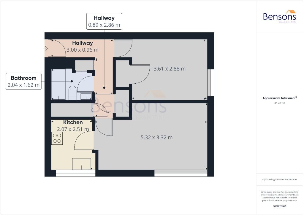 1 bed flat to rent in Fraser River Tower, East Kilbride, South