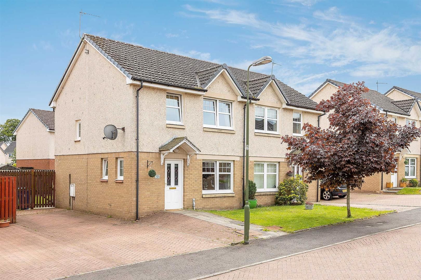 3 bed semidetached house for sale in Forrest Place, Armadale, Bathgate
