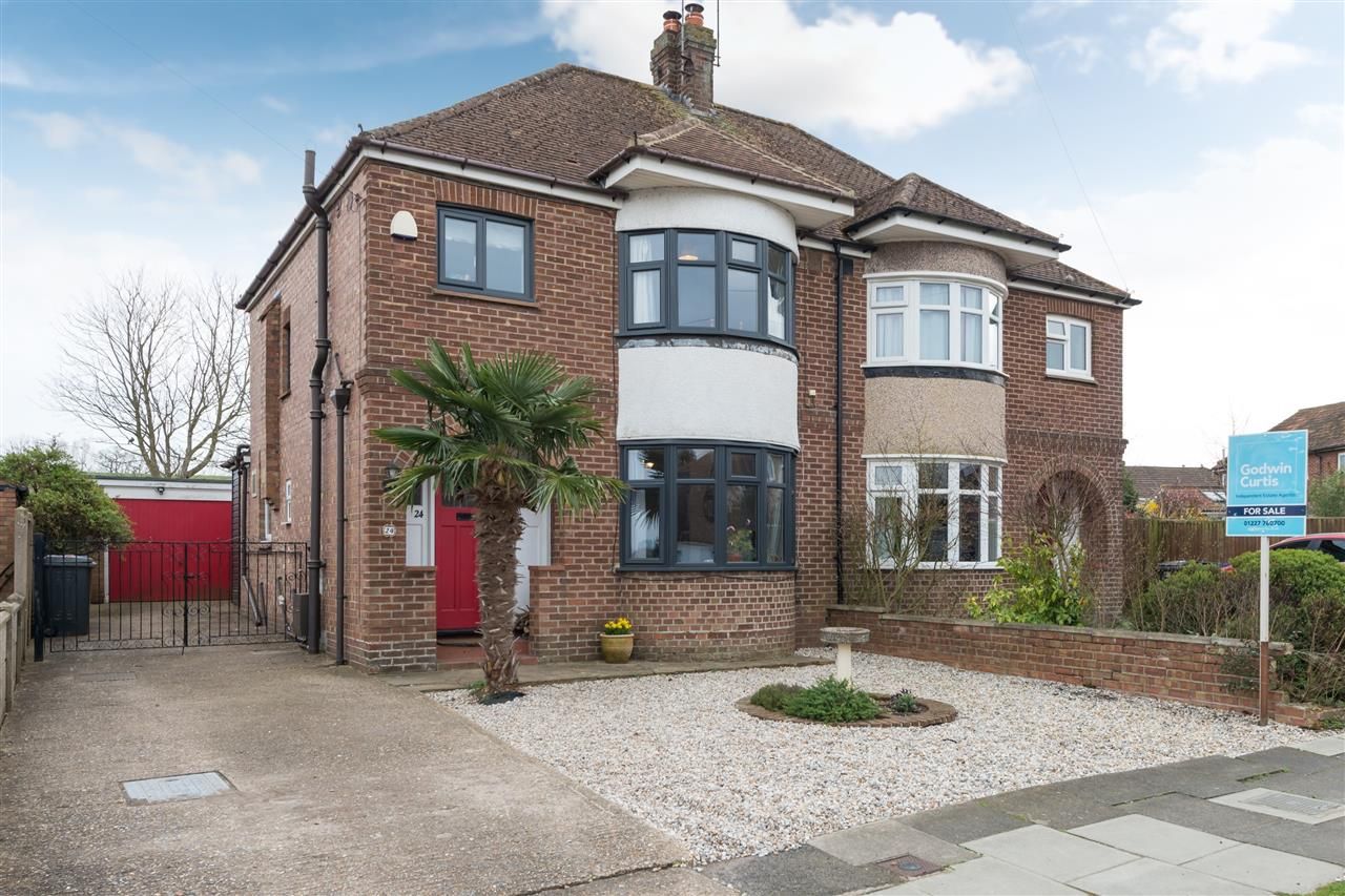 3 bed semidetached house for sale in Barton Road, Canterbury CT1 Zoopla