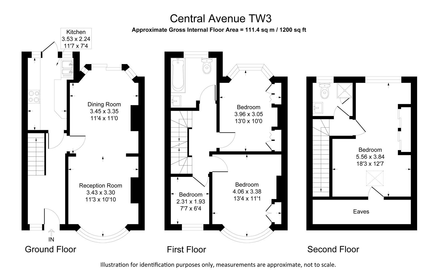 4 bed terraced house for sale in Central Avenue, Hounslow TW3 Zoopla