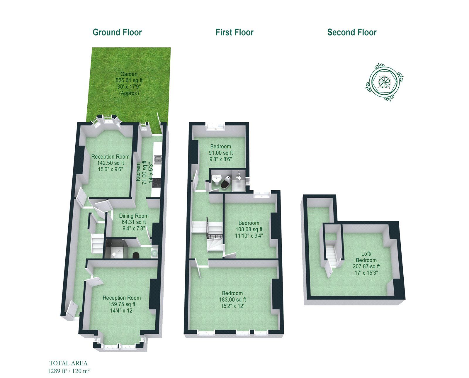 3 bed terraced house to rent in Winchelsea Road, London N17 Zoopla