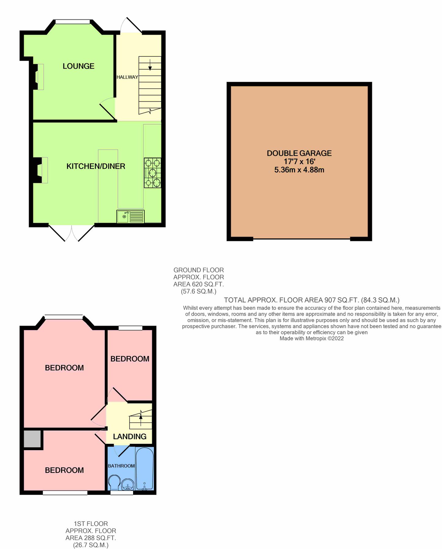 3 bed terraced house for sale in Kenilworth Crescent, Enfield