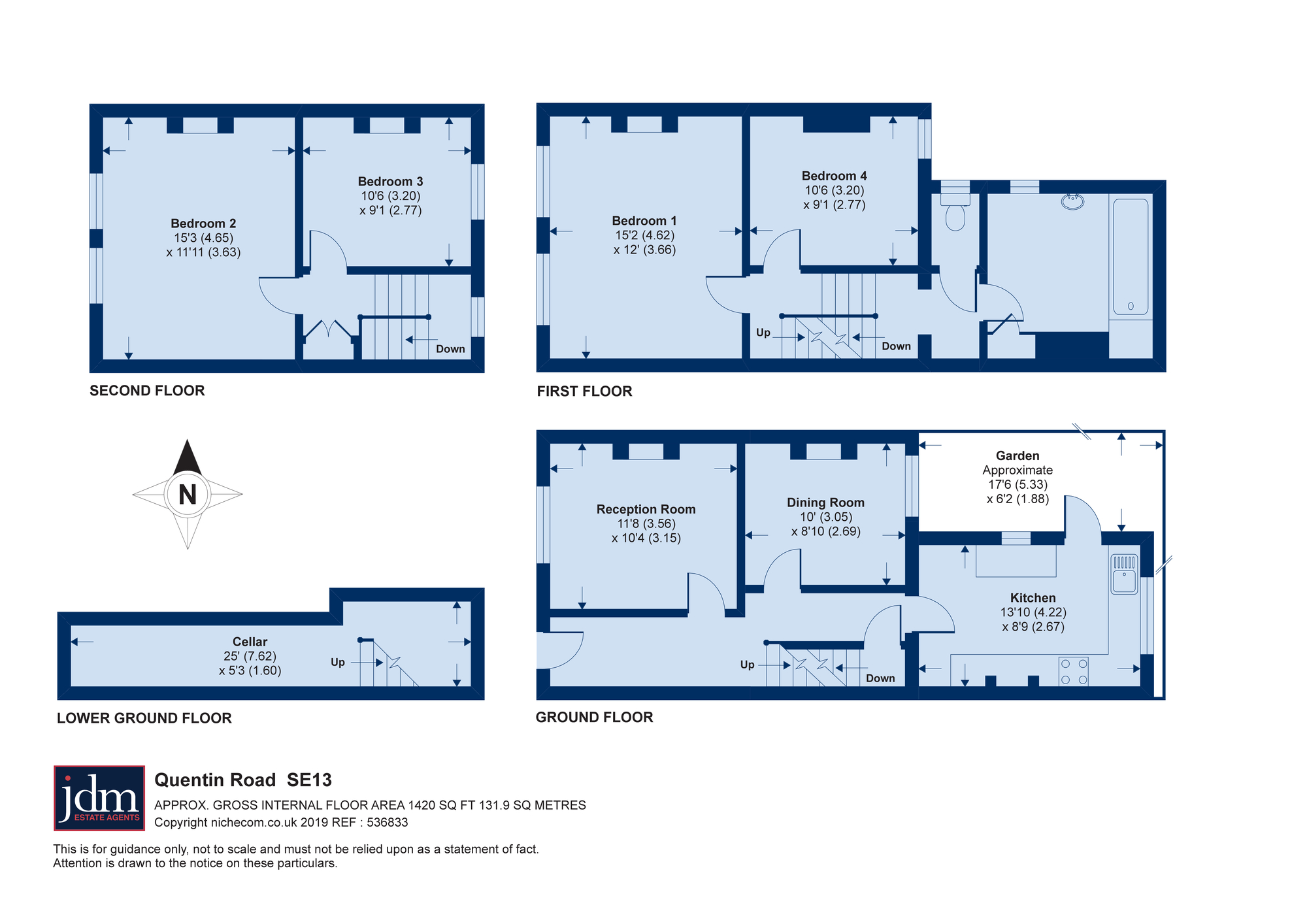4 bed terraced house for sale in Quentin Road, Blackheath SE13 Zoopla