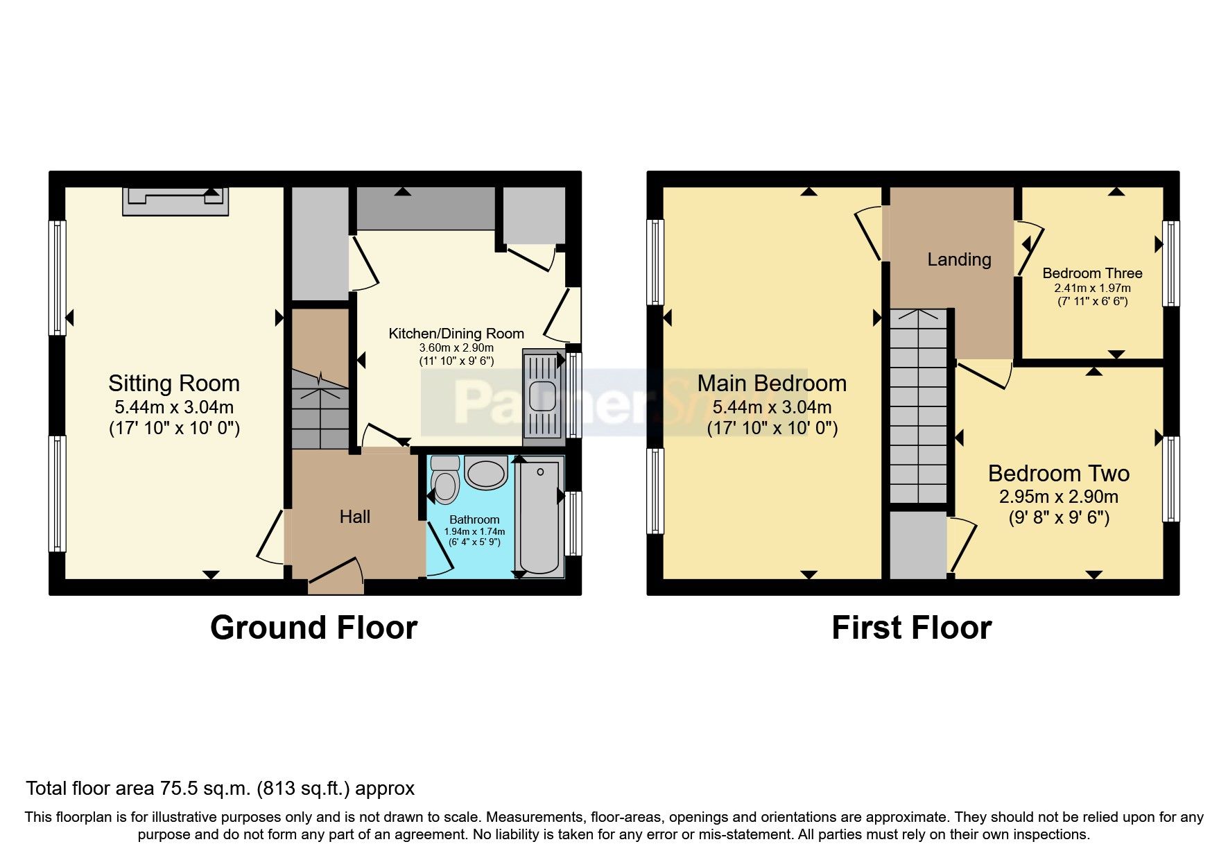 3 bed semidetached house for sale in Gastons Lane, Bower Hinton