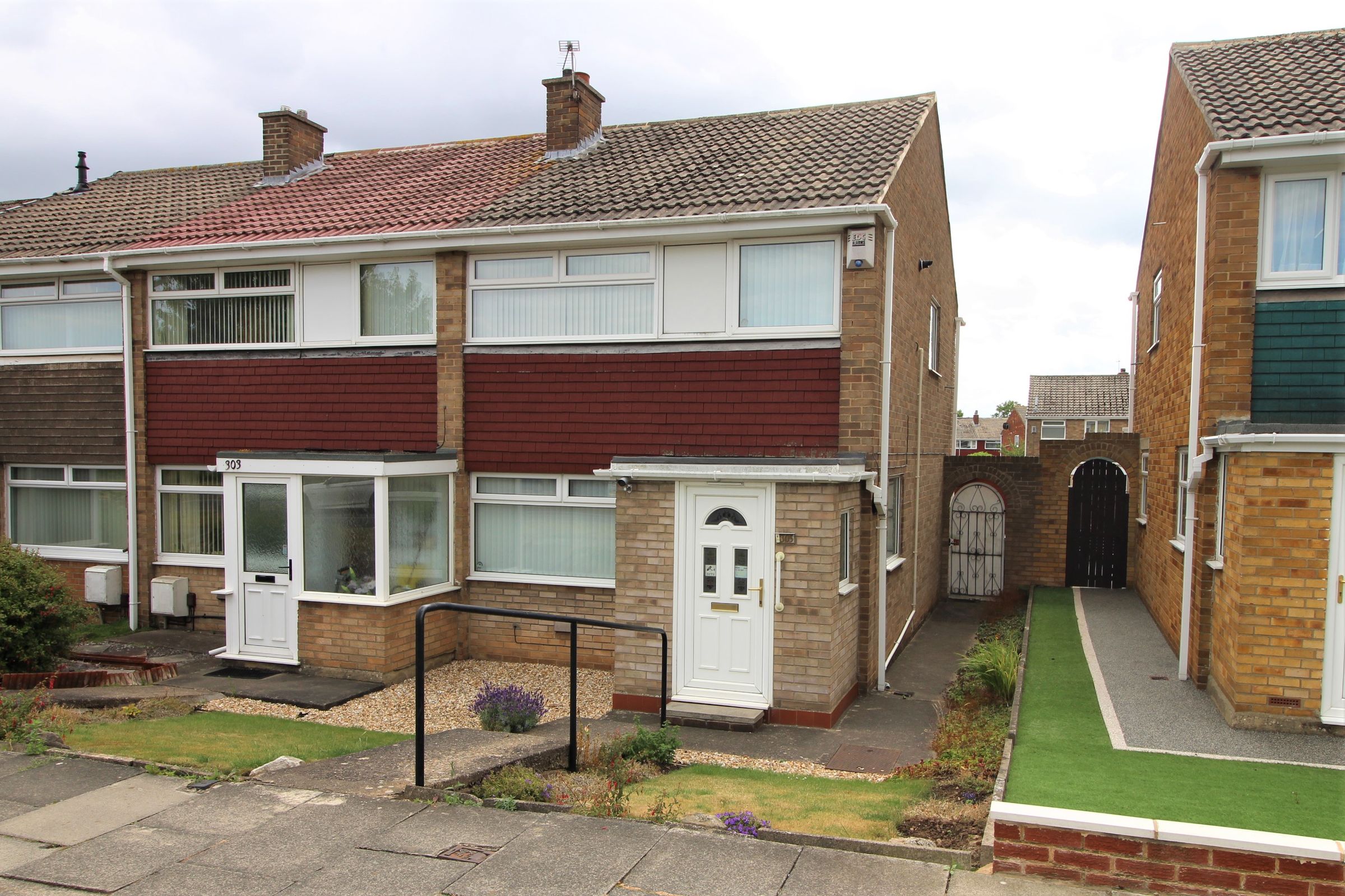 3 bed end terrace house for sale in Wolviston Back Lane, Billingham