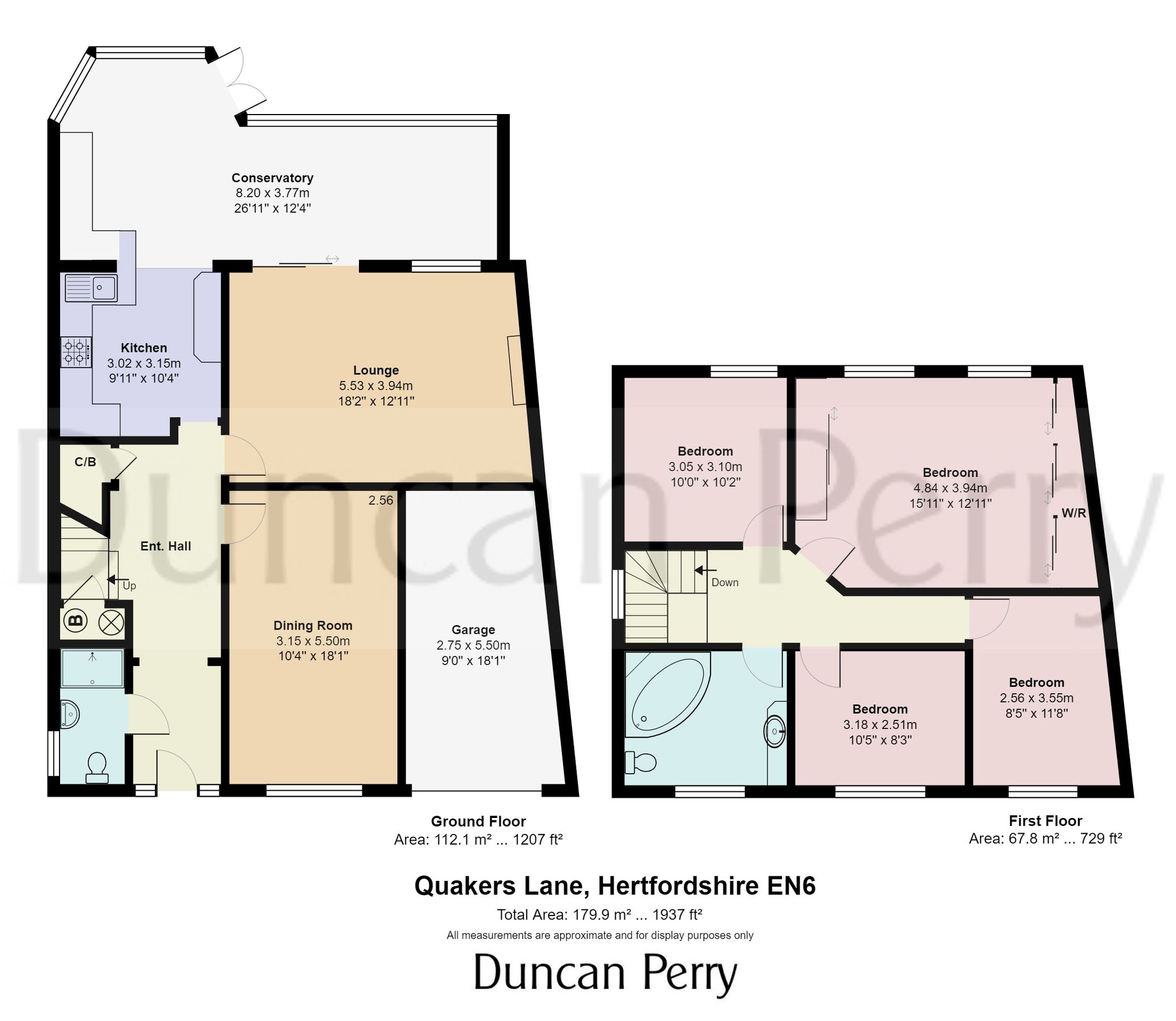 4 bed detached house for sale in Quakers Lane, Potters Bar, Herts EN6