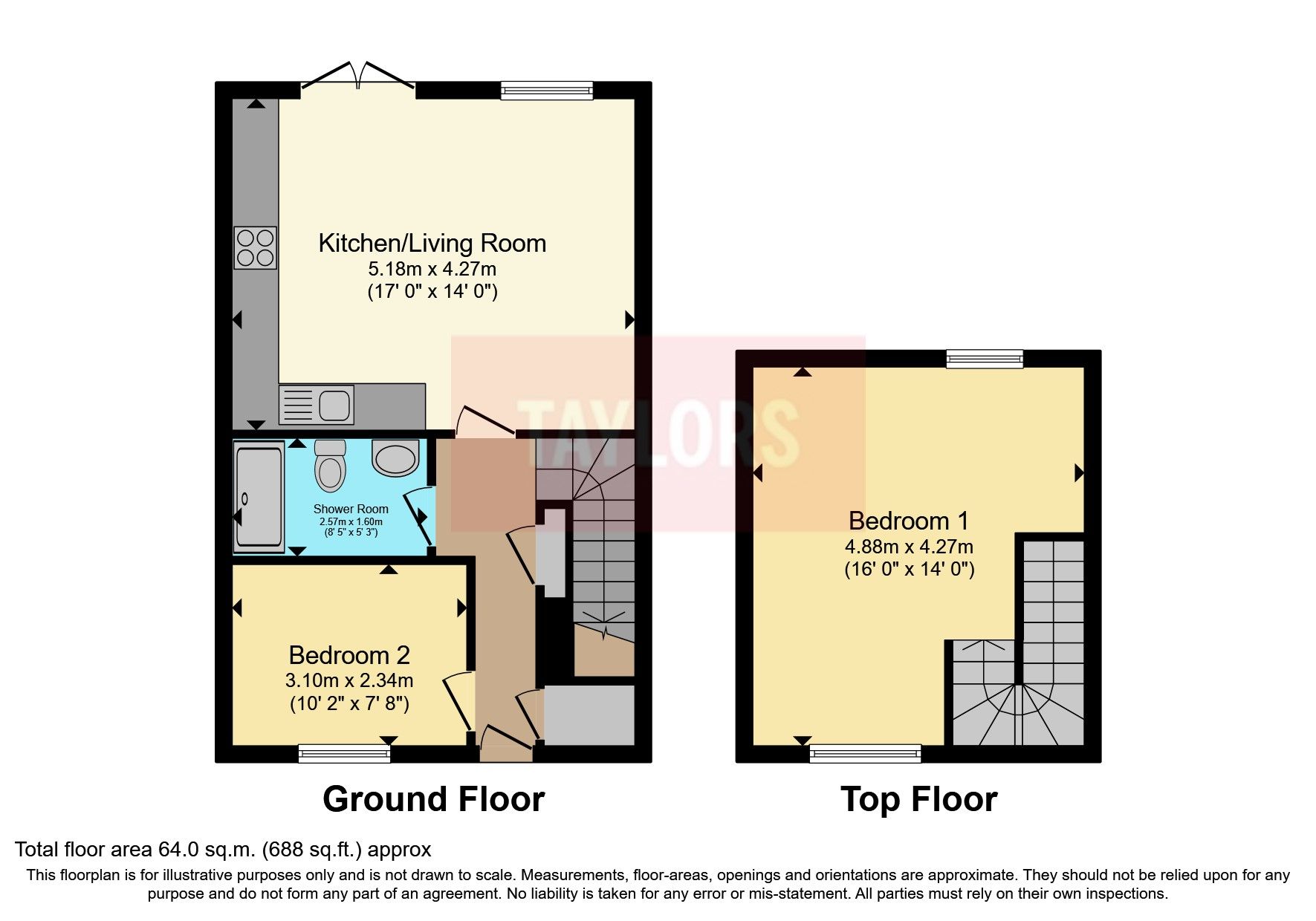 2 bed for sale in Clarendon Road, Luton LU2 Zoopla