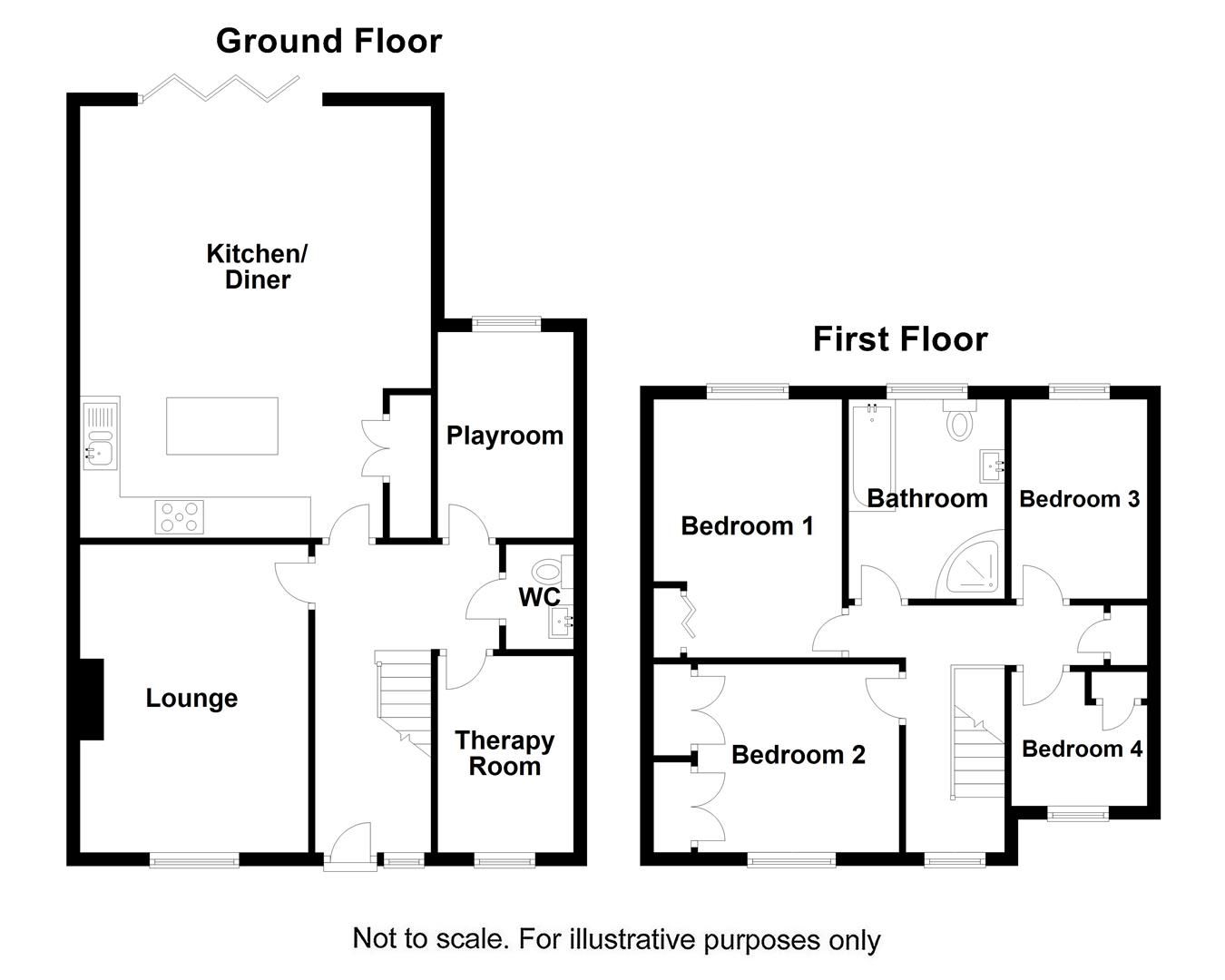 4 bed semidetached house for sale in Whitefield Road, Duston