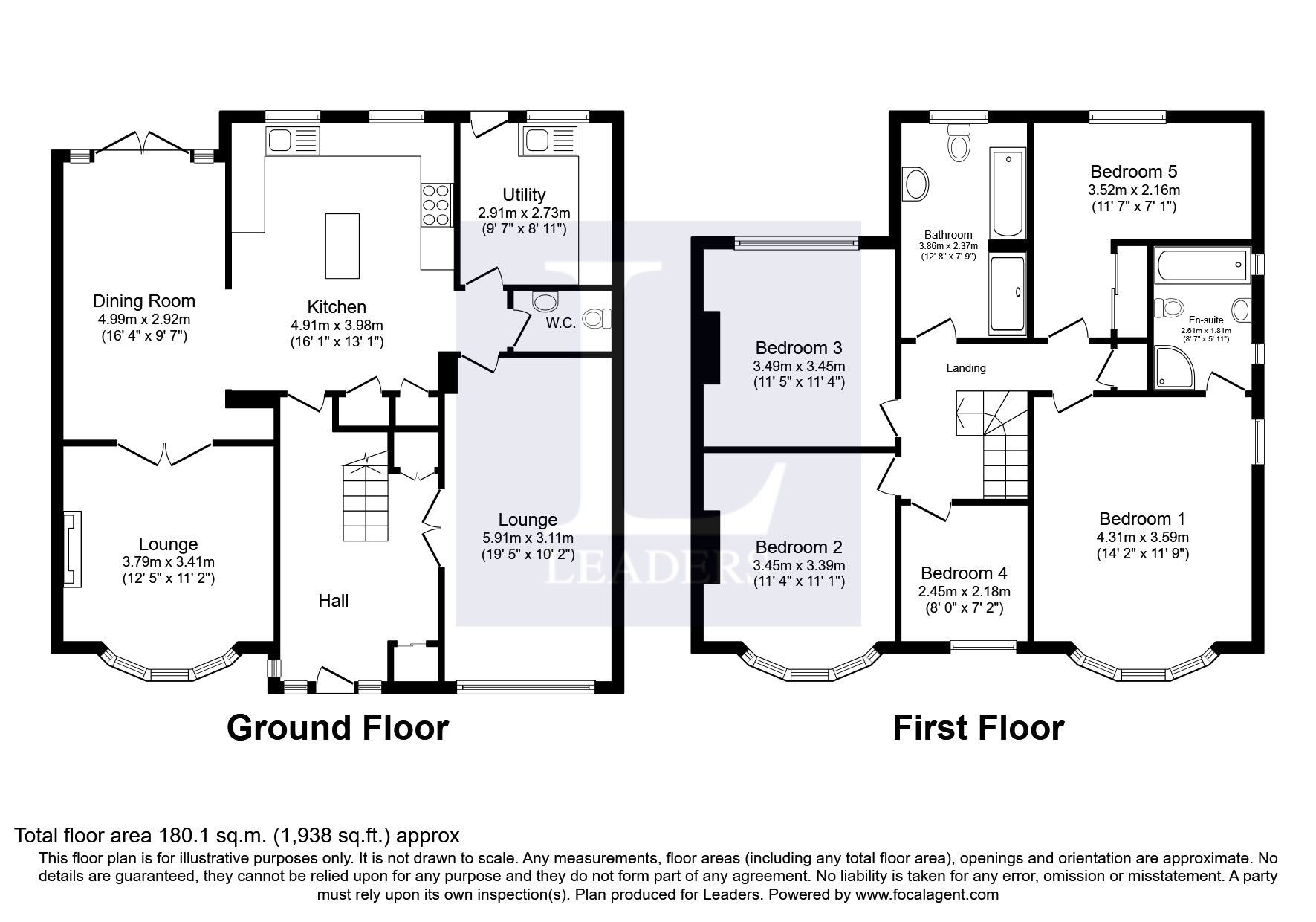 5 bed semidetached house to rent in Watford Road, Chiswell Green, St