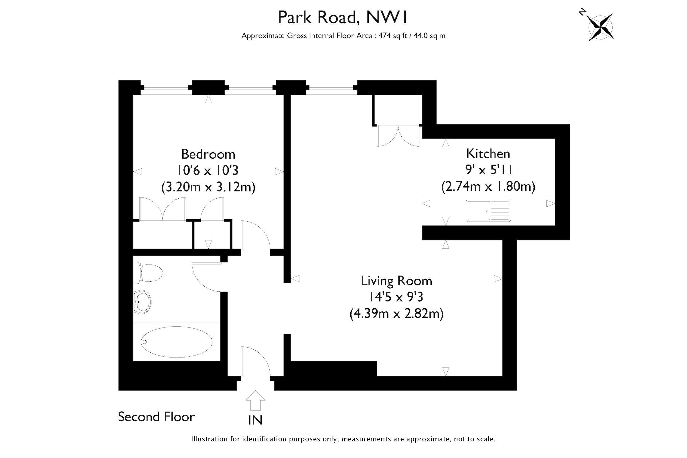 1 bed flat to rent in Hanover Gate Mansions, Park Road, London NW1 Zoopla
