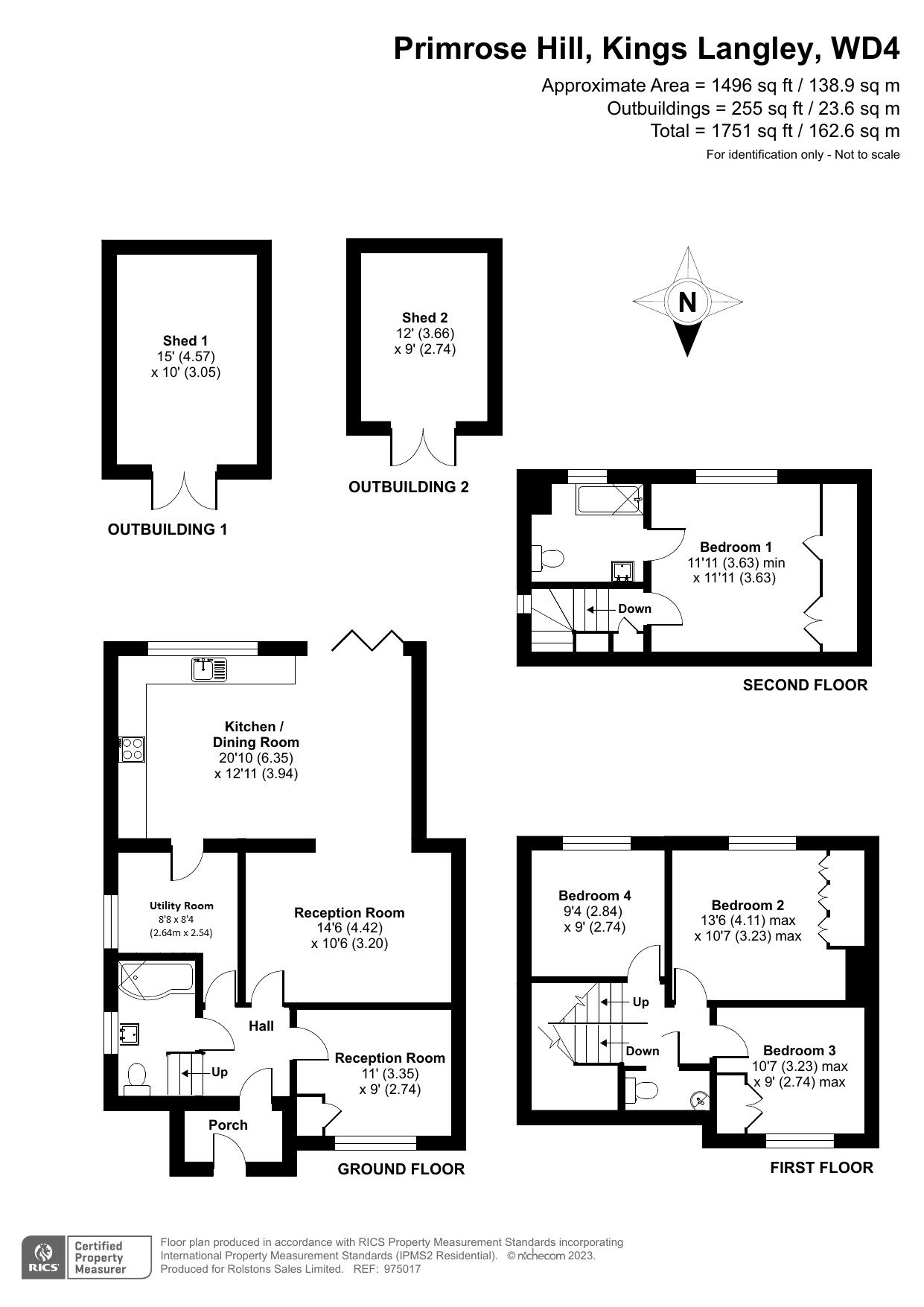 4 bed semidetached house for sale in Primrose Hill, Kings Langley, Hertfordshire WD4 Zoopla