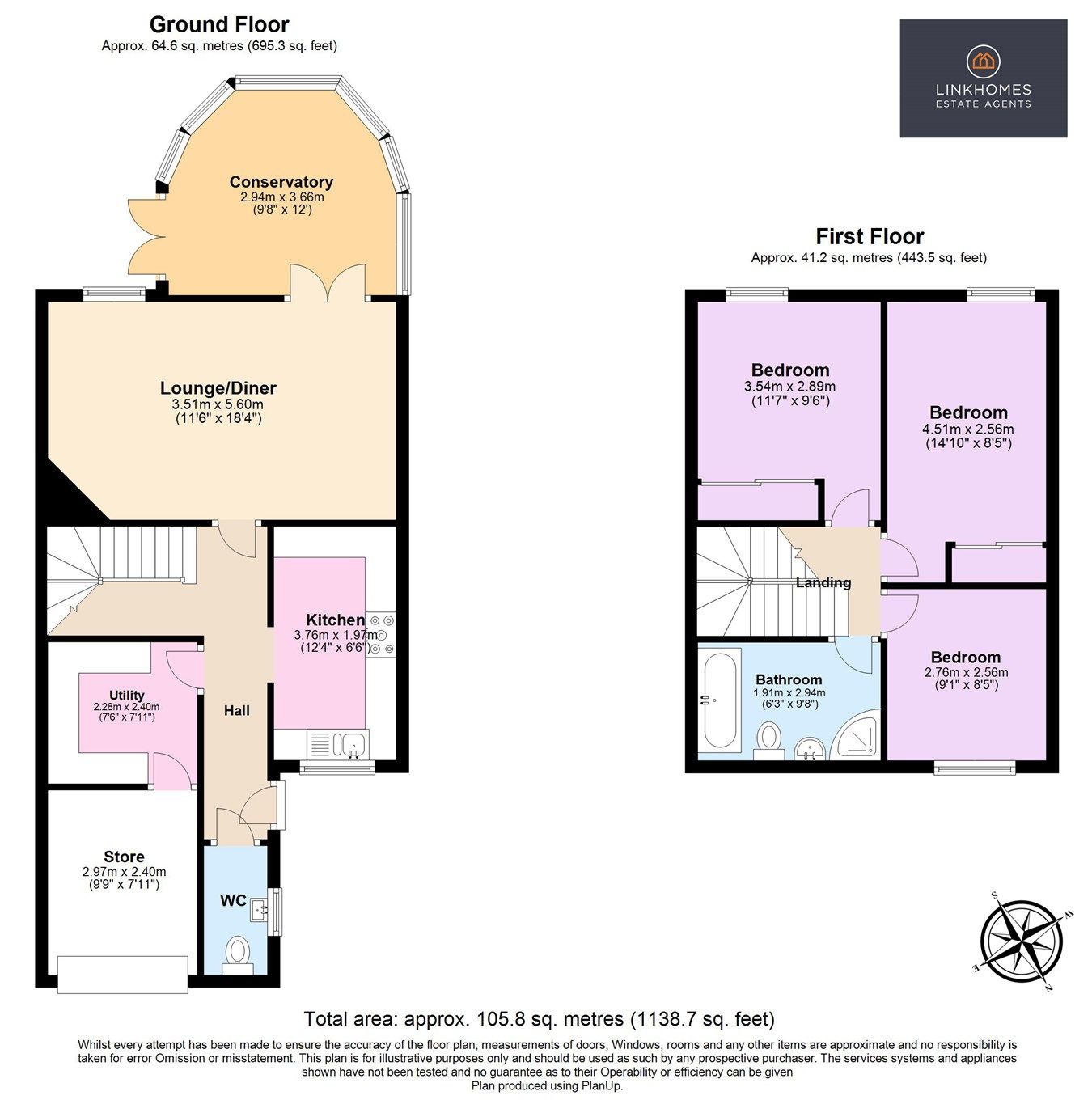 3 bed terraced house for sale in Lander Close, Poole BH15 Zoopla